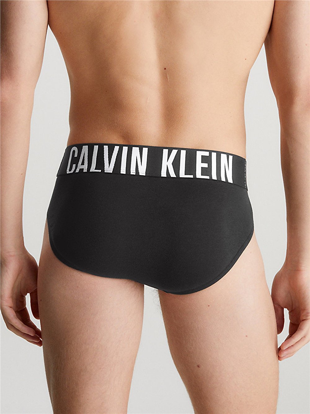 Calvin Klein Hip Brief 3Pk Erkek 3lü Boxer Siyah