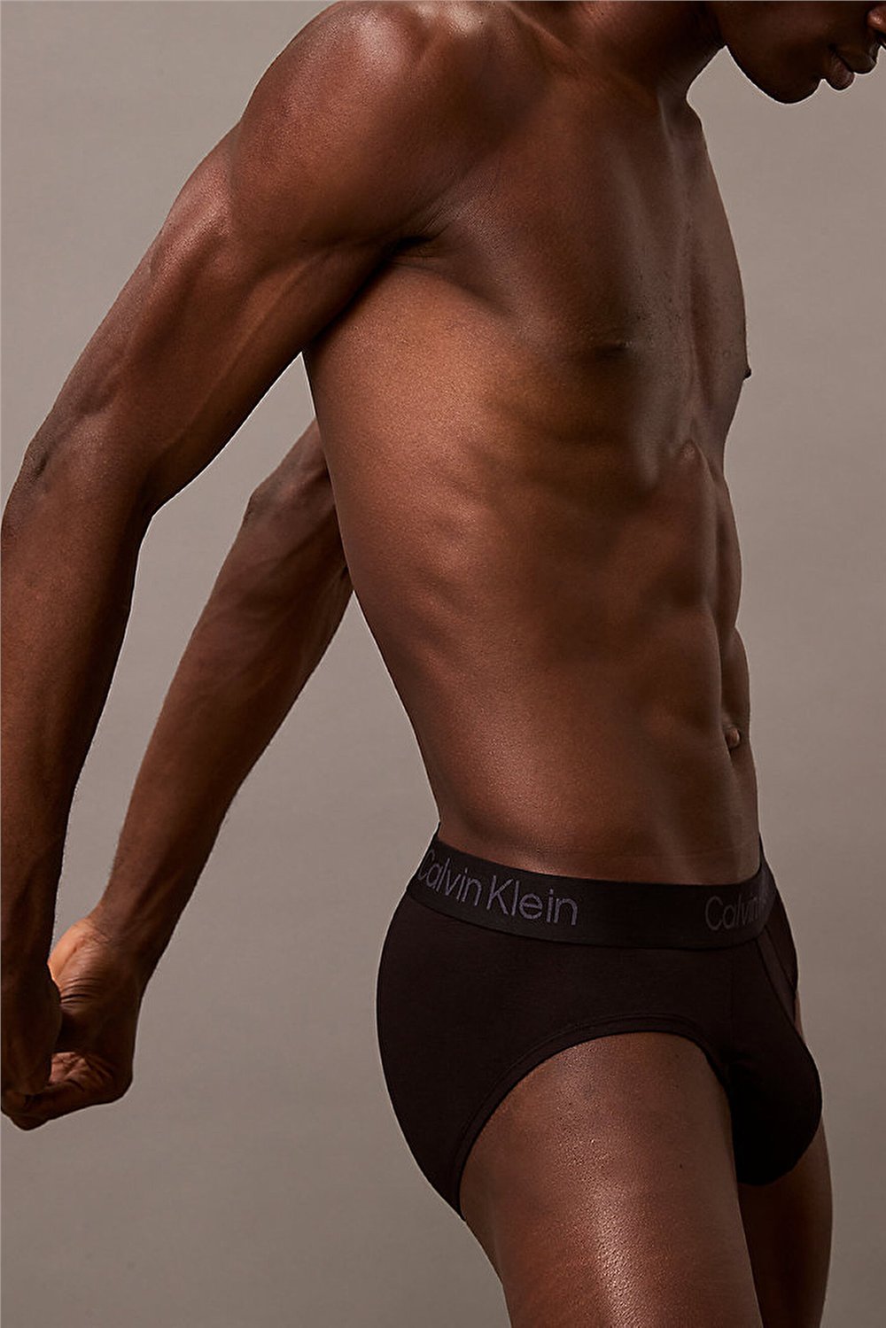 Calvin Klein Hip Brief 3Pk Erkek 3lü Boxer Siyah