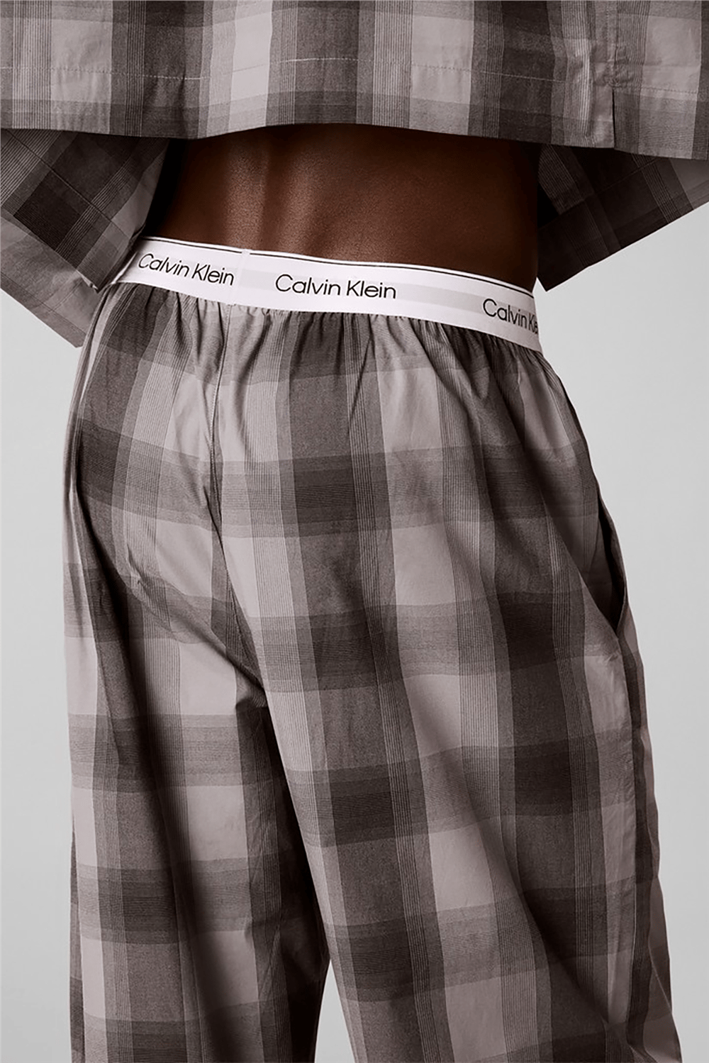 Calvin Klein Holiday Poplin L/S Button Down S Erkek Pijama Takımı