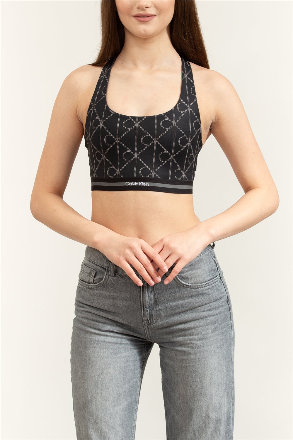 Calvin Klein Icon Sport Medium Su Kadın Sporcu Sütyen Siyah