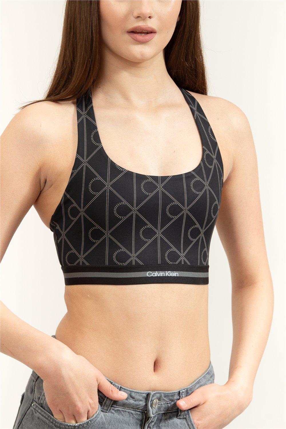 Calvin Klein Icon Sport Medium Su Kadın Sporcu Sütyen Siyah