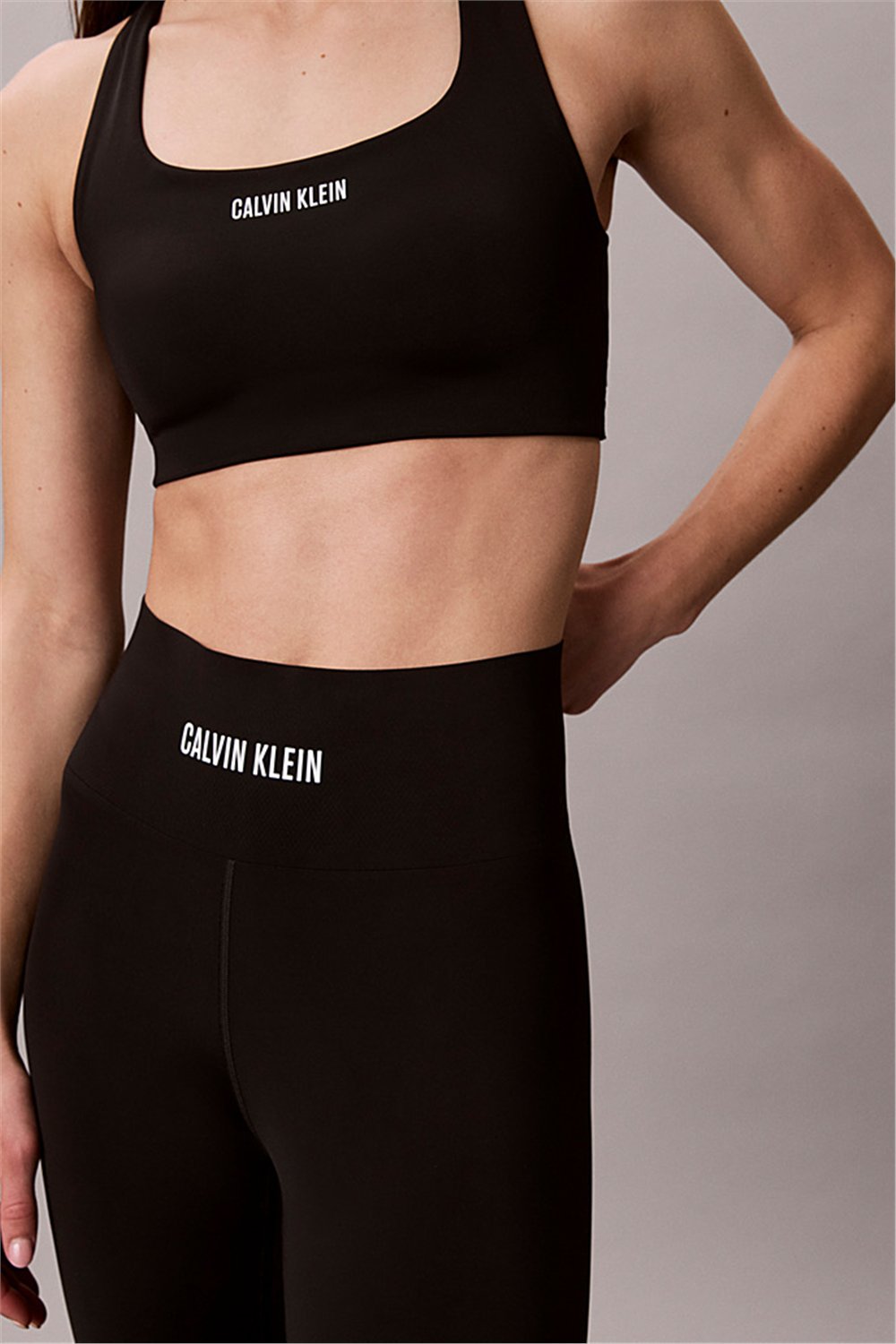Calvin Klein Intense Power Legıng Full Length Kadın Tayt Siyah