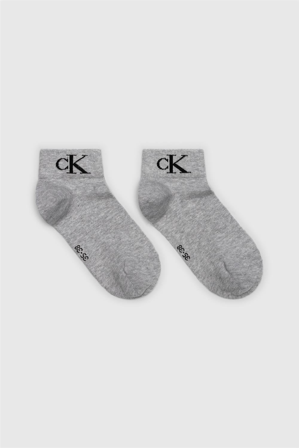 Calvin Klein Kadın 2li Çorap Bej