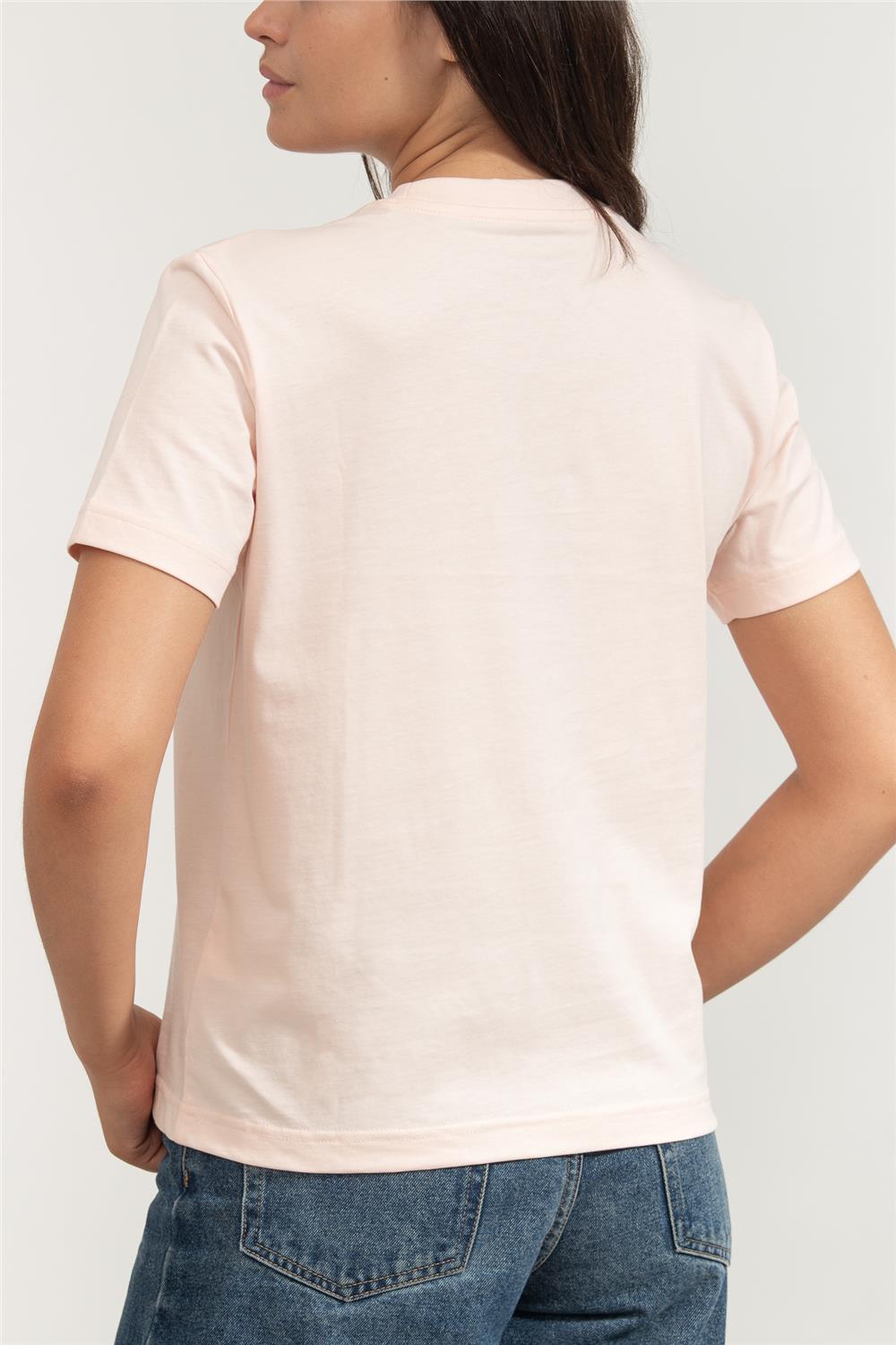 Calvin Klein SS 20S Classic Logo Tee Kadın Bisiklet Yaka T-Shirt