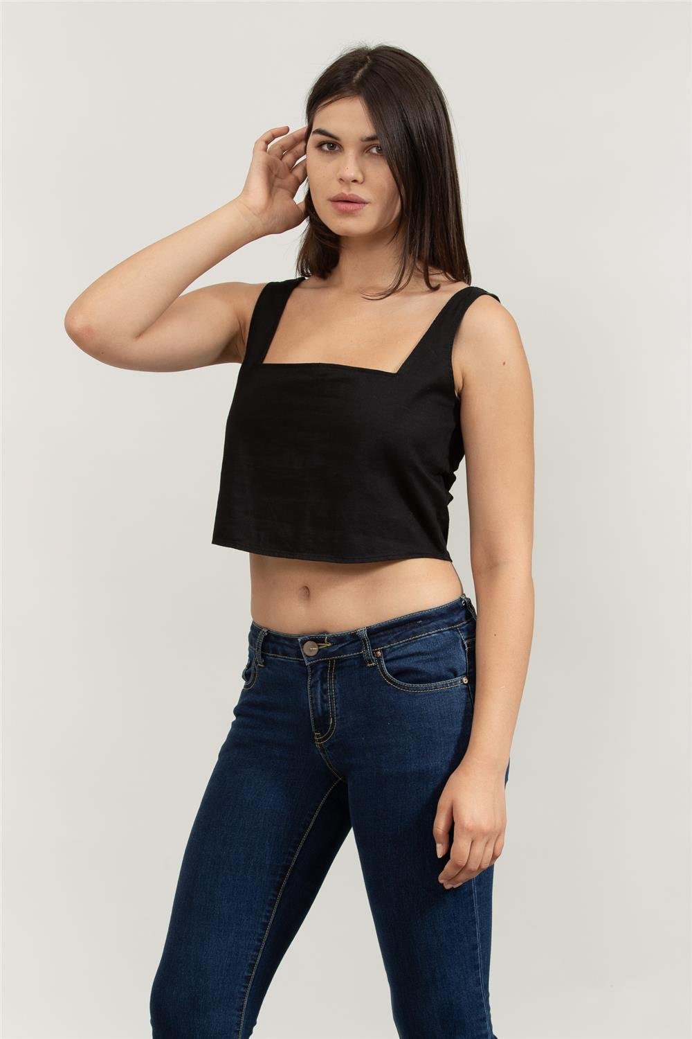 Calvin Klein Kadın Gömlek Siyah