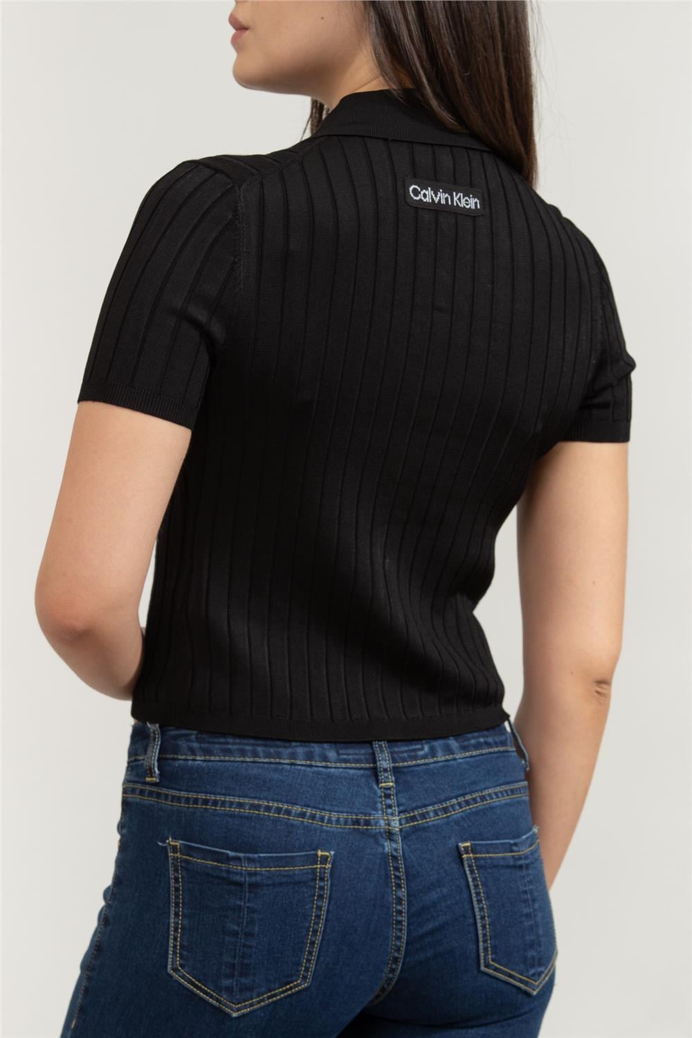 Calvin Klein Kadın Gömlek Siyah