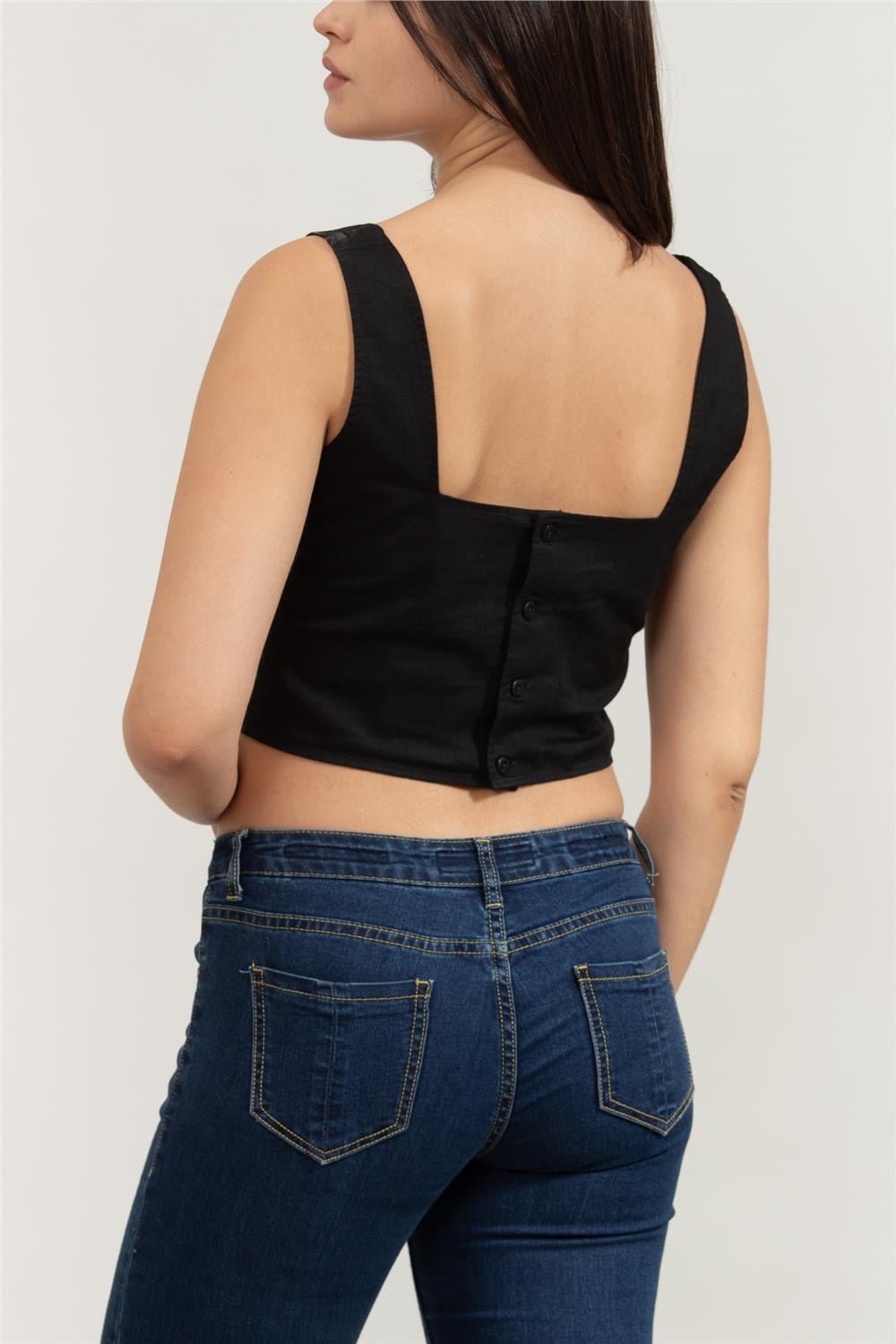 Calvin Klein Kadın Gömlek Siyah