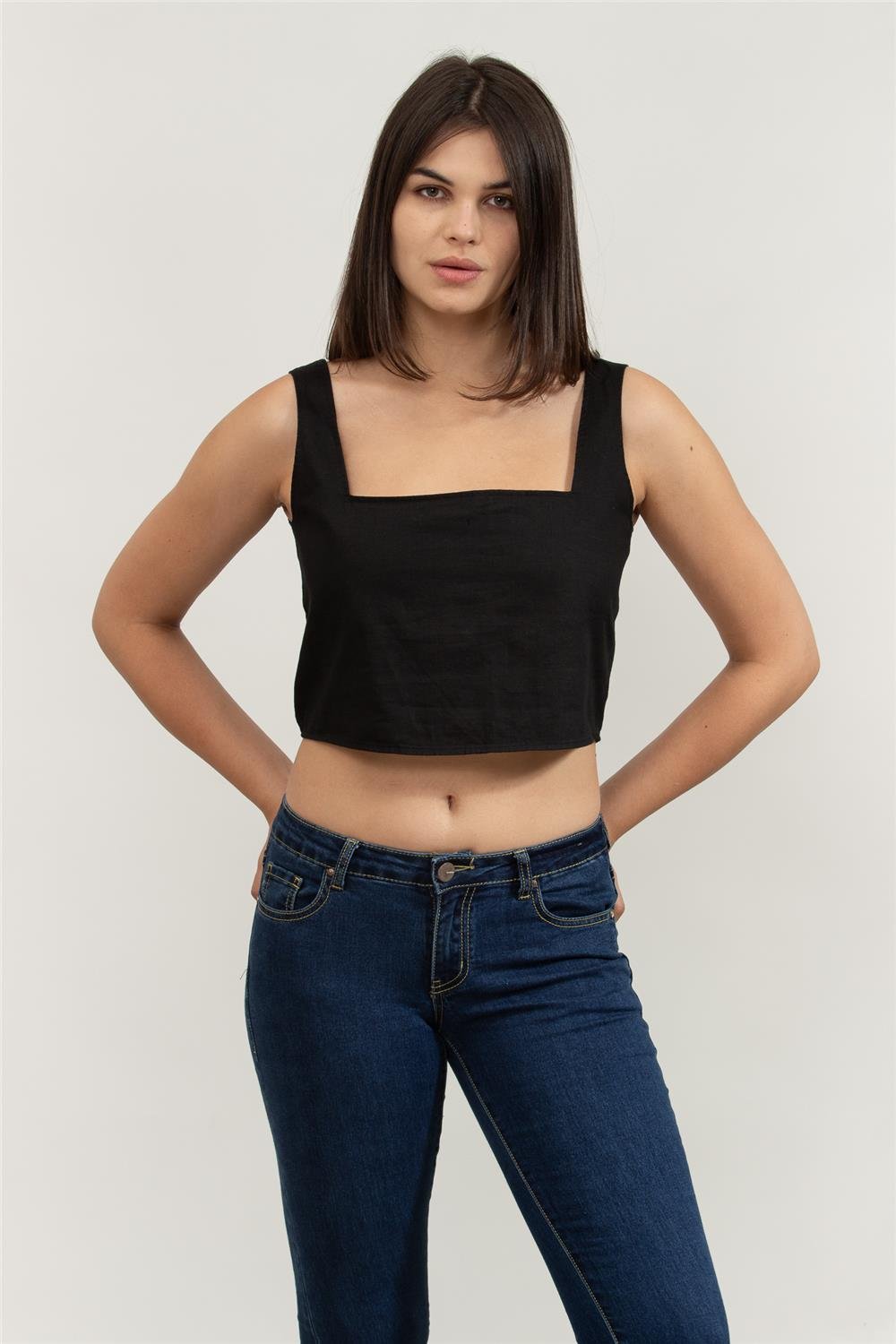 Calvin Klein Kadın Gömlek Siyah