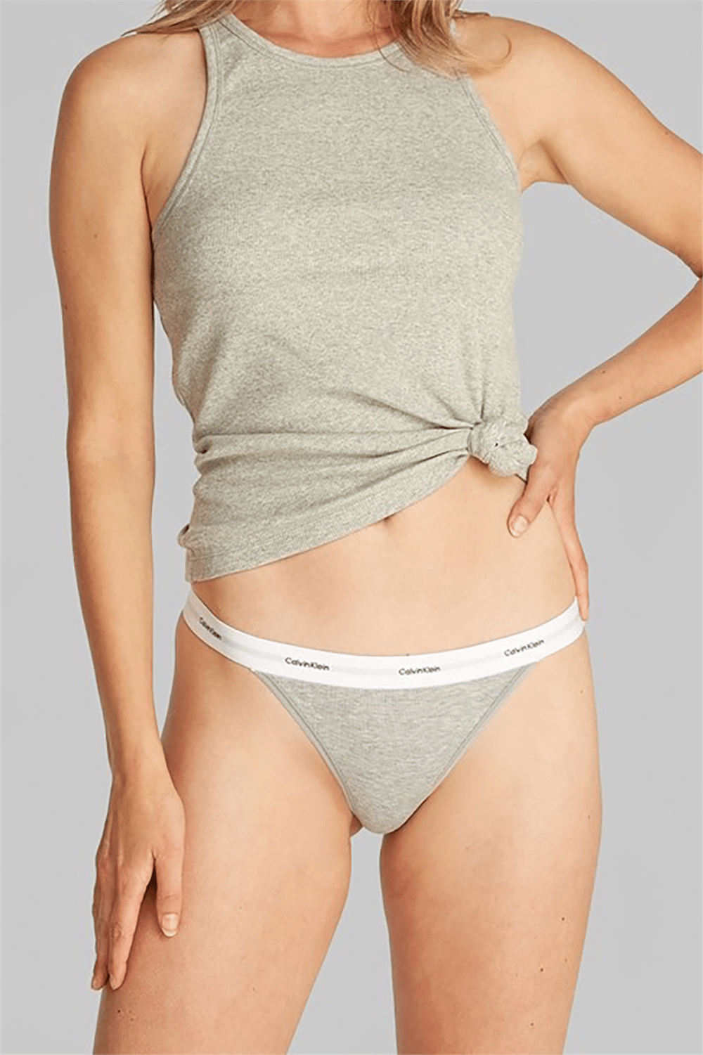 Calvin Klein Kadın Külot Gri