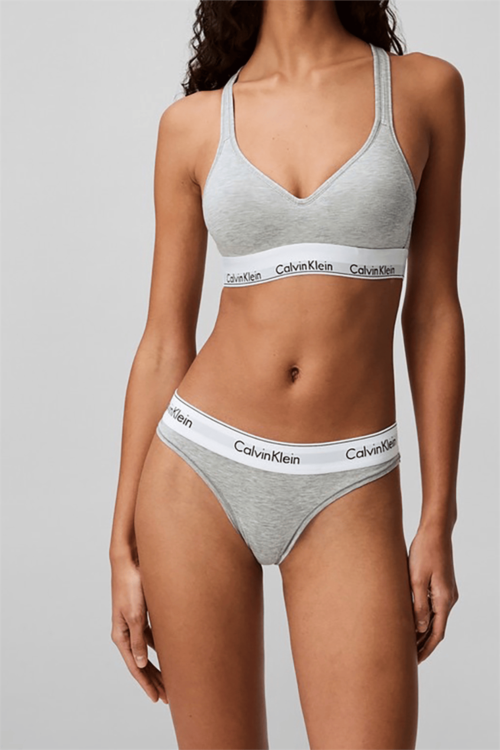 Calvin Klein Kadın Külot Gri