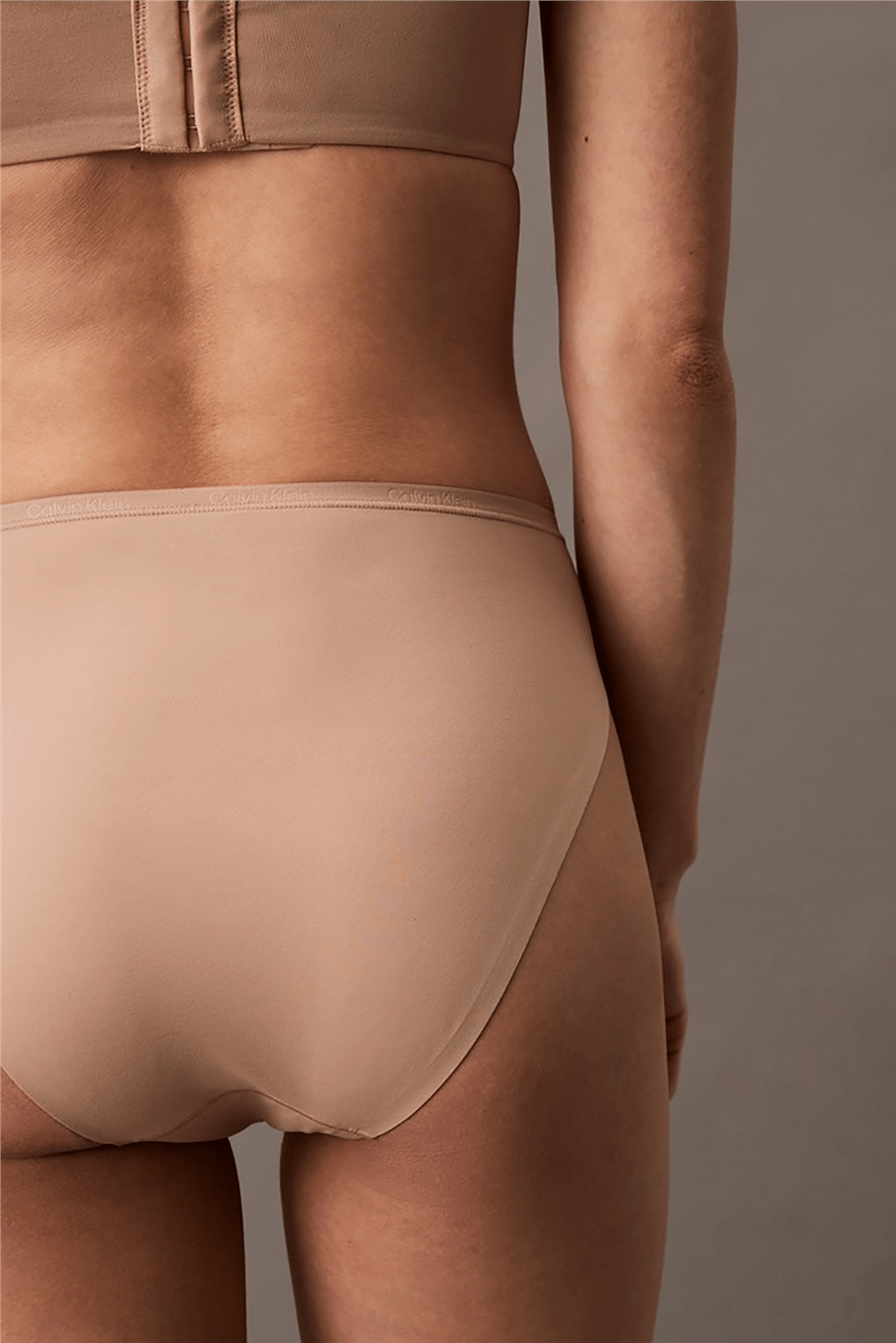 Calvin Klein Kadın Külot Kahverengi