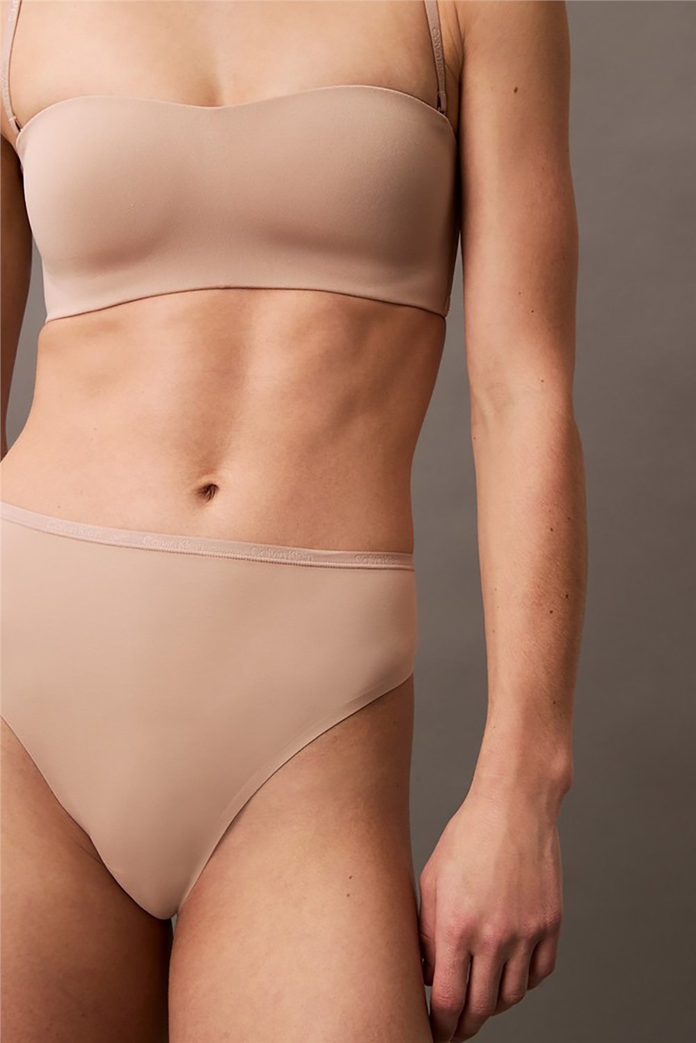 Calvin Klein Kadın Külot Kahverengi