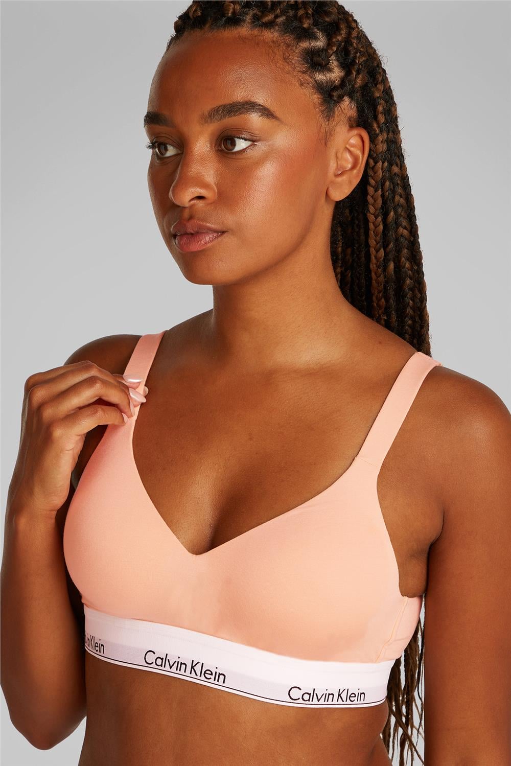 Calvin Klein Kadın Sütyen Gri