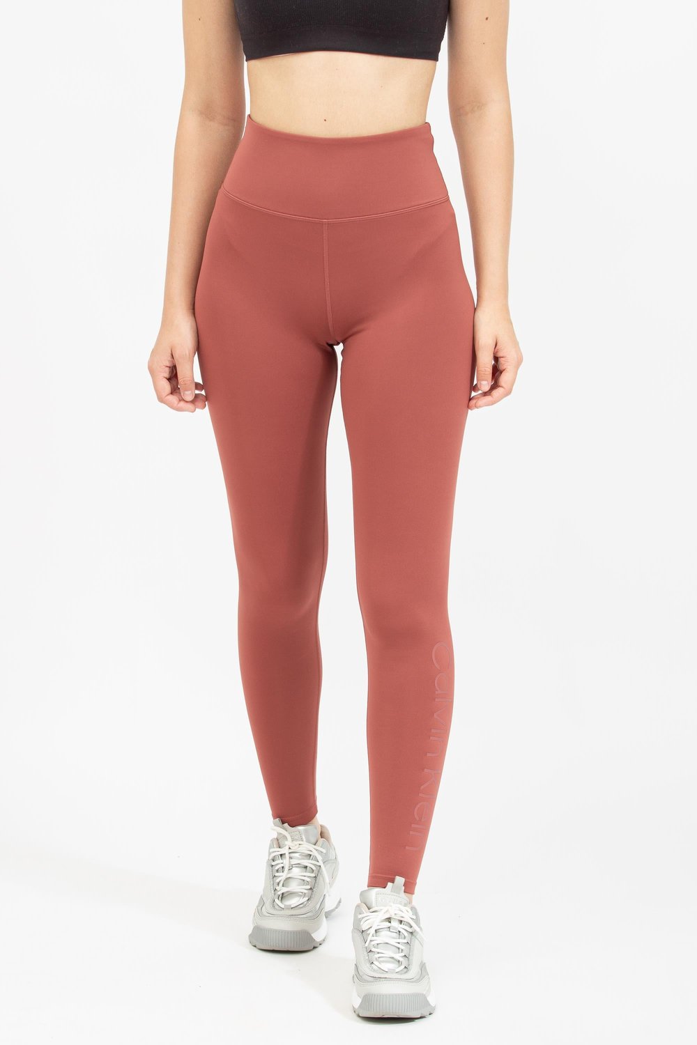 Calvin Klein Kadın Tayt Kırmızı