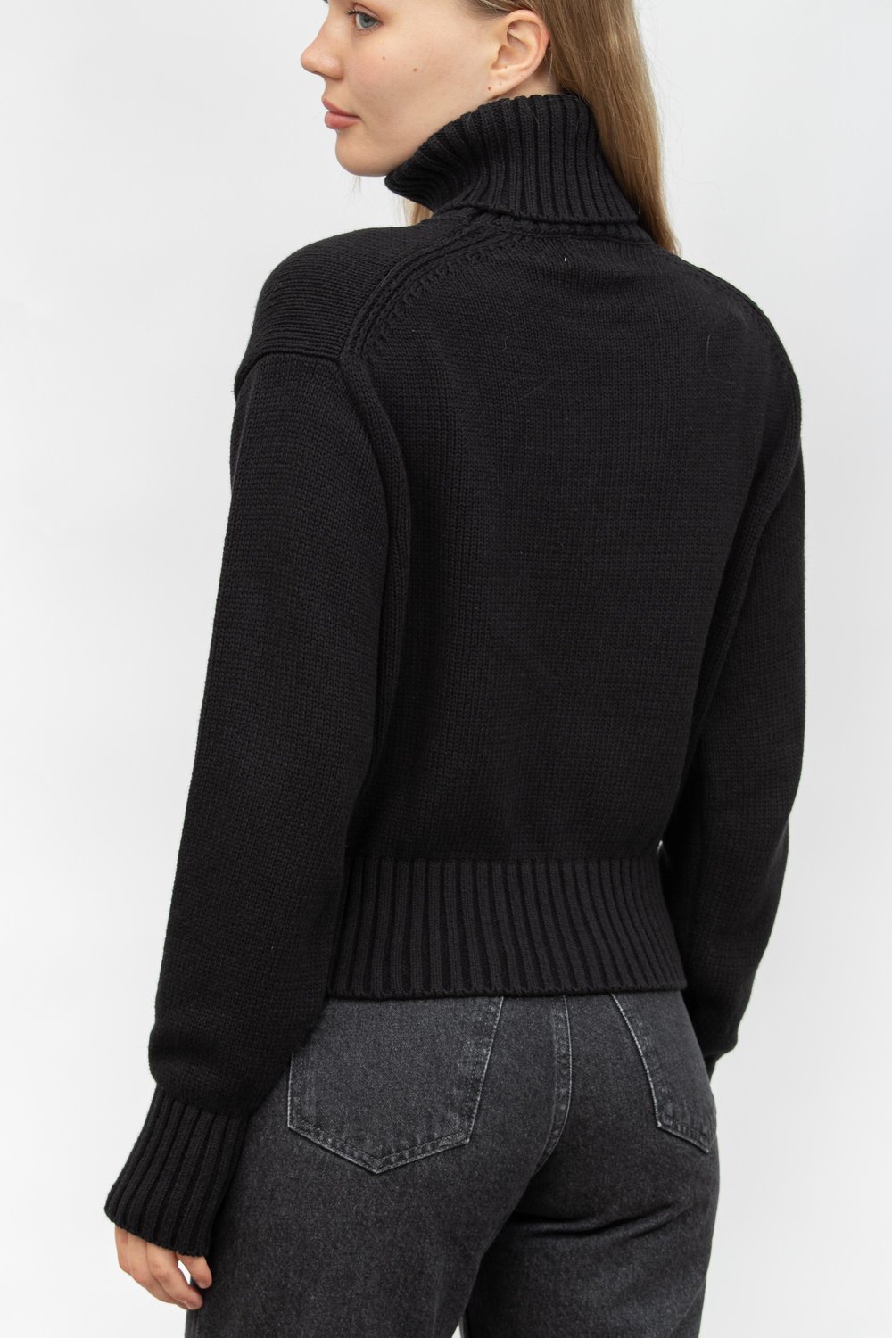 Calvin Klein Kadın Triko Siyah