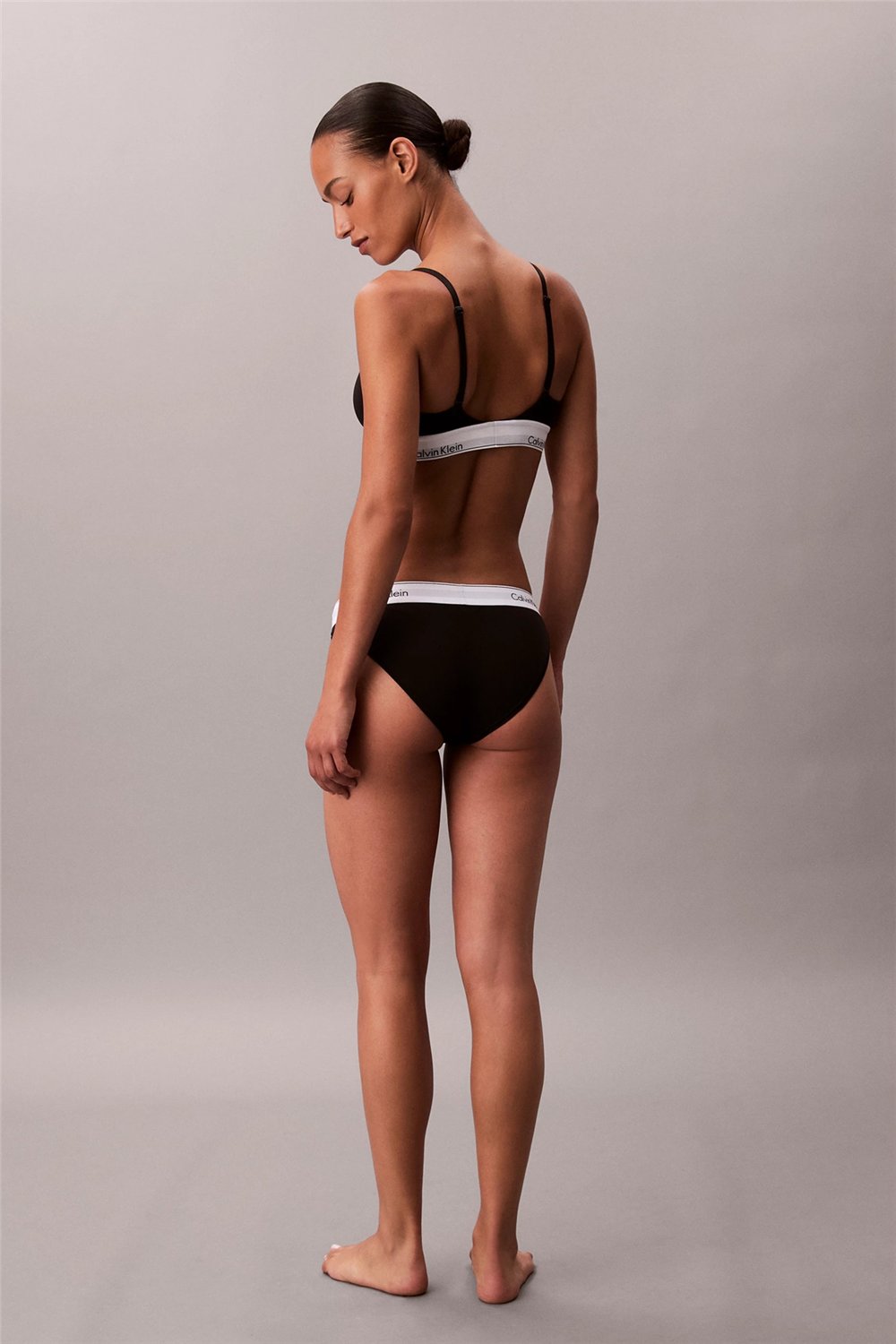 Calvin Klein Lightly Lined Triangle Kadın Sütyen Siyah