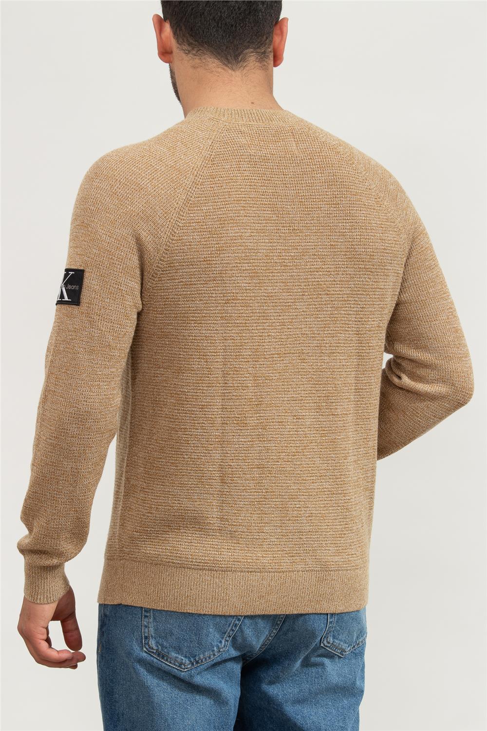 Calvin Klein Logo Erkek Triko