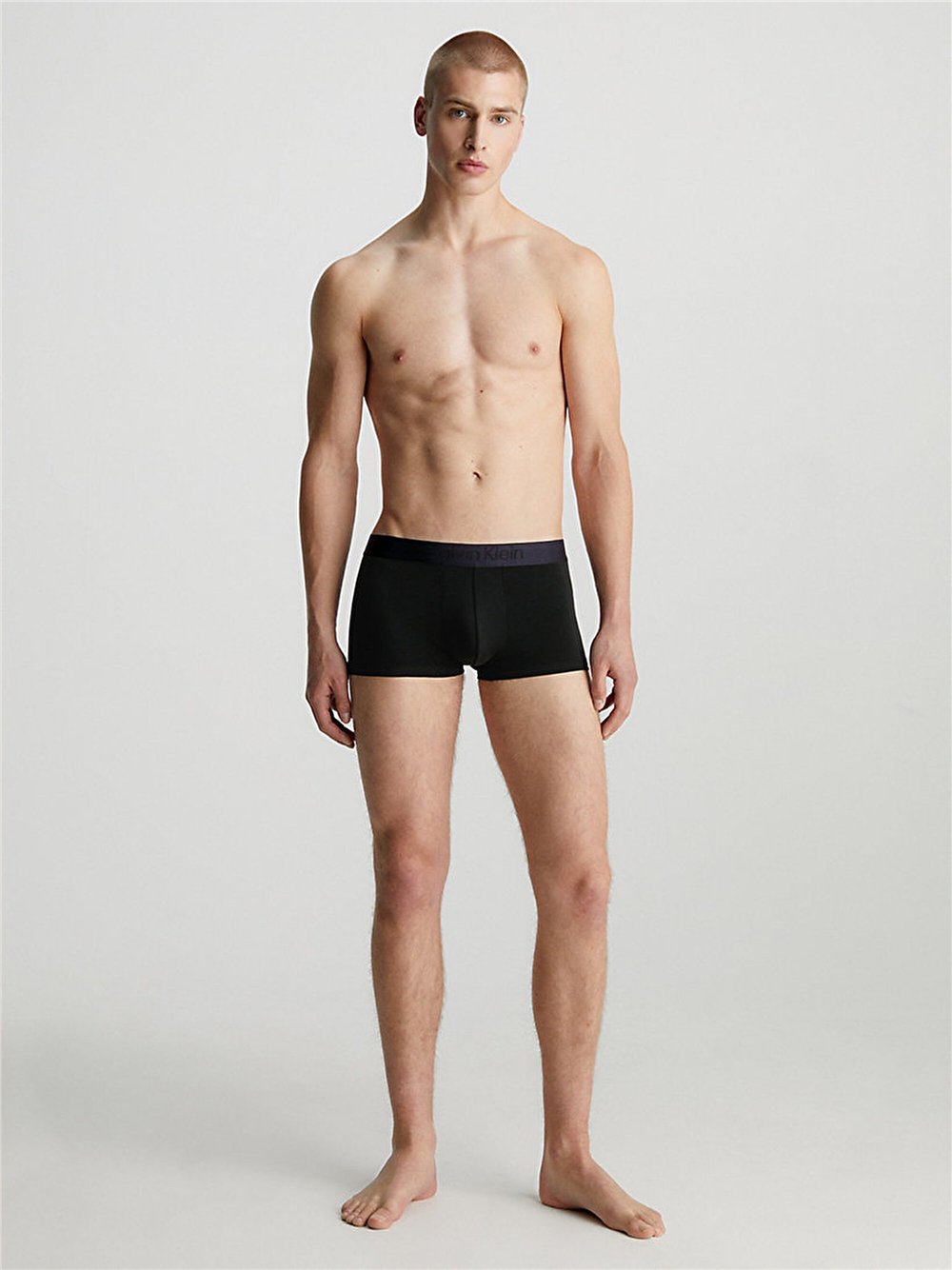 Calvin Klein Low Rise Trunk Erkek 3lü Boxer Siyah