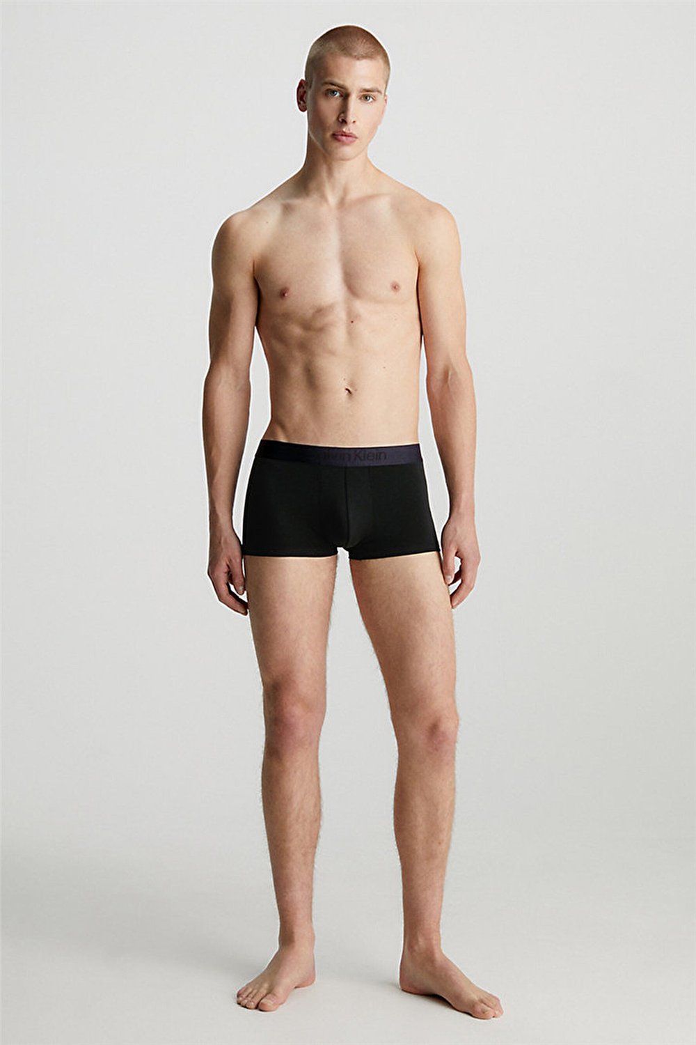 Calvin Klein Low Rise Trunk Erkek 3lü Boxer Siyah