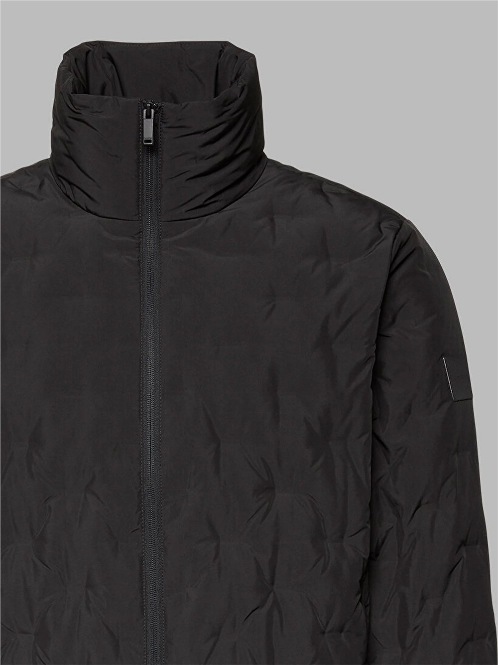 Calvin Klein LS Heat Seal Quilted Puffer Jkt Erkek Şişme Mont Siyah