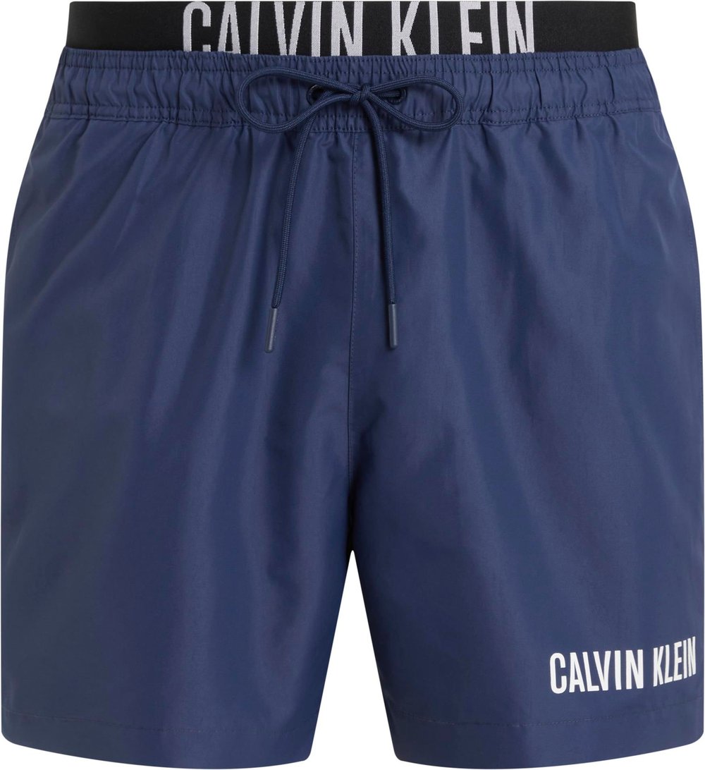 Calvin Klein Medium Double Erkek Şort Mayo Mavi