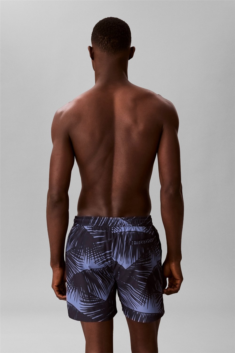Calvin Klein Medium Drawstring Co Erkek Şort Mayo Mavi