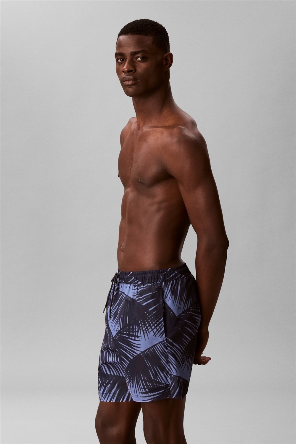 Calvin Klein Medium Drawstring Co Erkek Şort Mayo Mavi