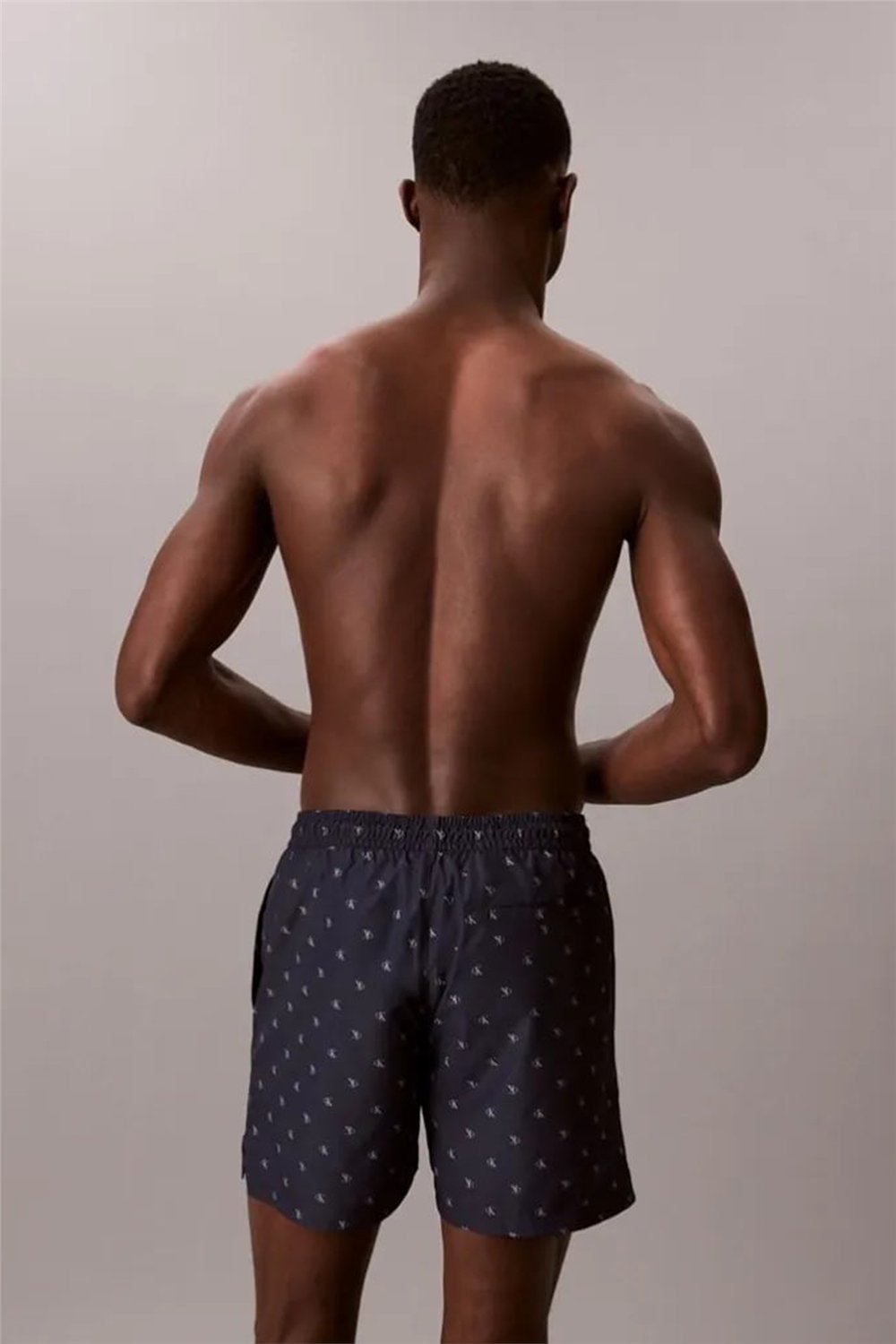 Calvin Klein Medium Drawstring Co Erkek Şort Mayo Mavi