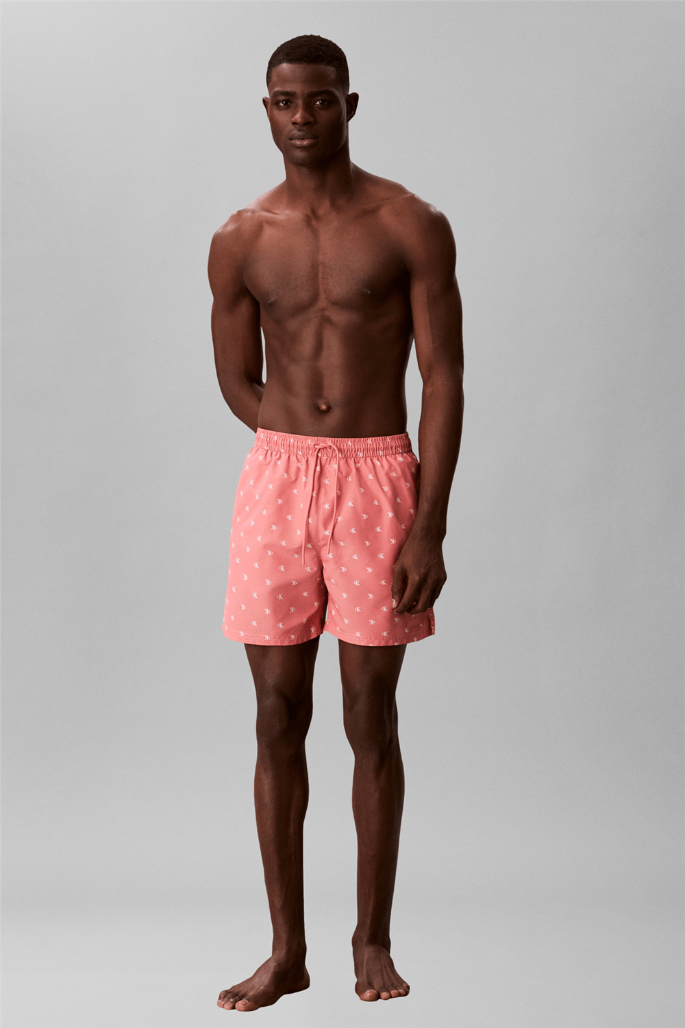 Calvin Klein Medium Drawstring Co Erkek Şort Mayo Turuncu