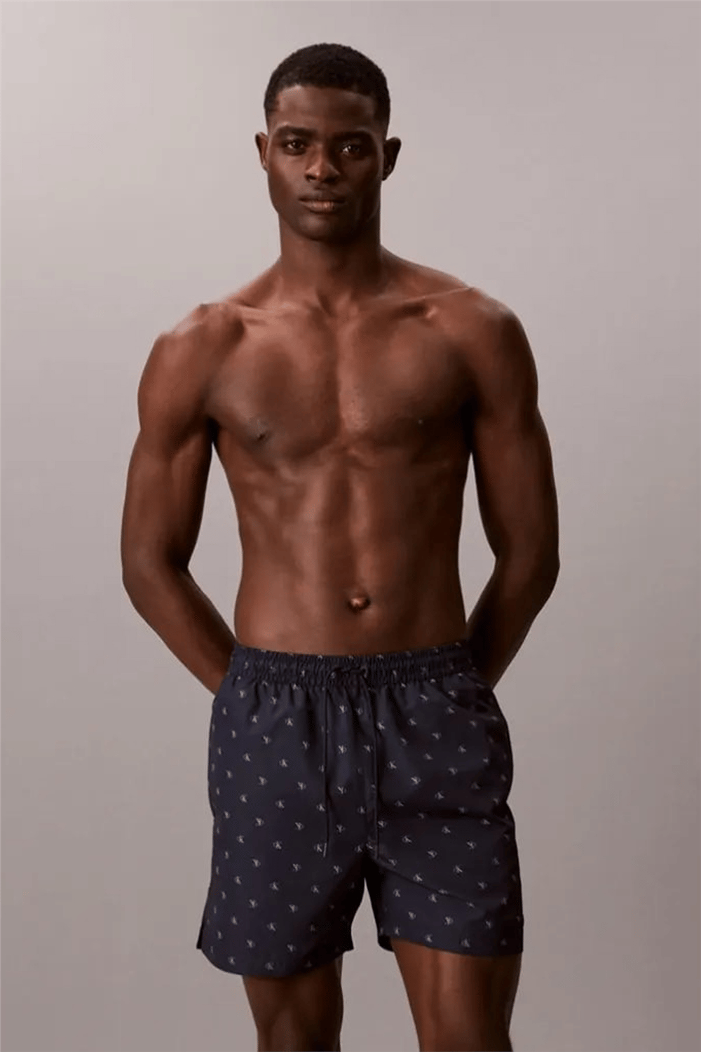 Calvin Klein Medium Drawstring Co Erkek Şort Mayo Mavi