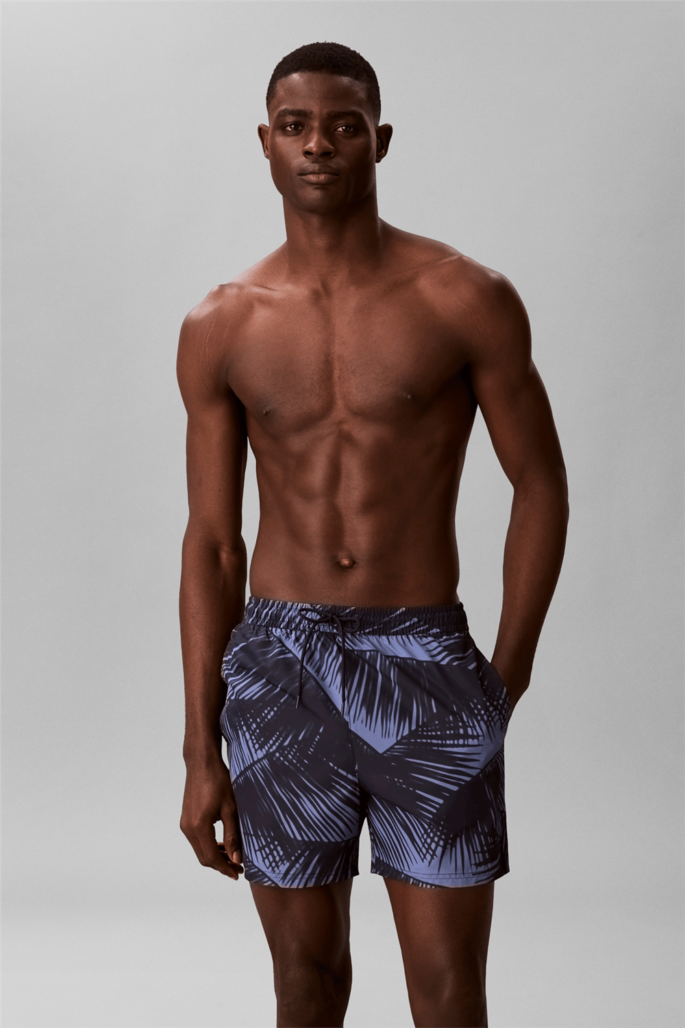 Calvin Klein Medium Drawstring Co Erkek Şort Mayo Mavi