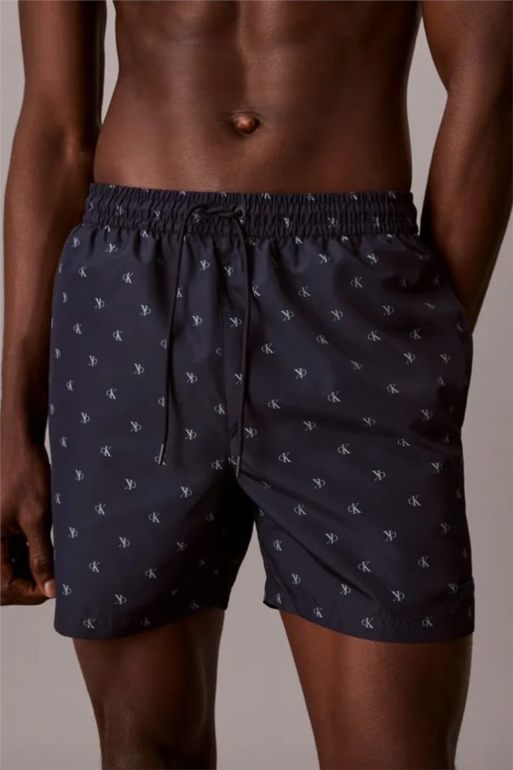 Calvin Klein Medium Drawstring Co Erkek Şort Mayo Mavi