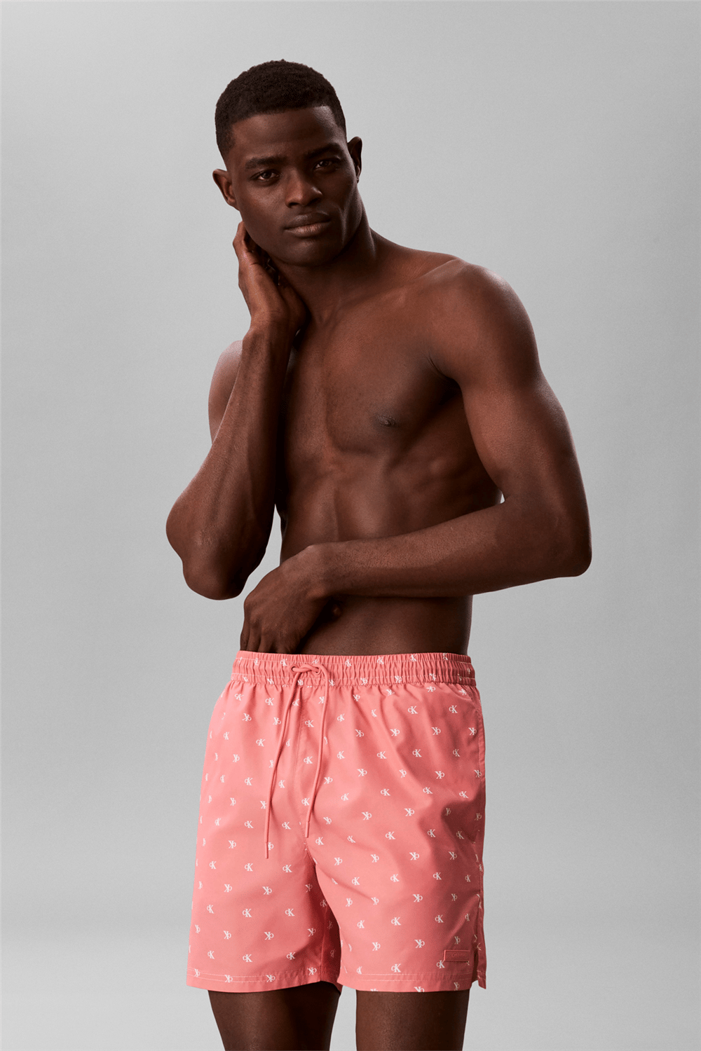 Calvin Klein Medium Drawstring Co Erkek Şort Mayo Turuncu