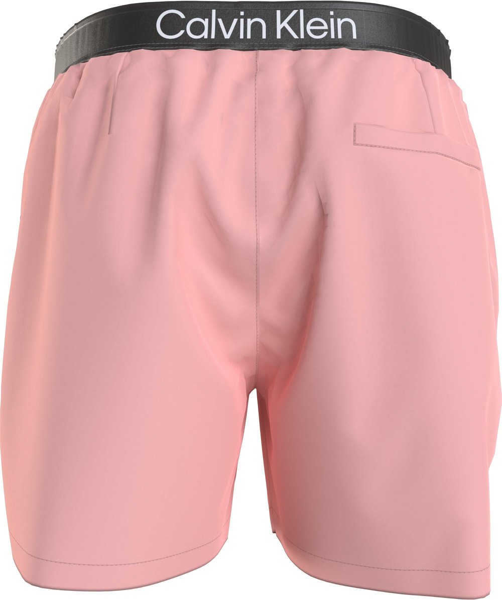 Calvin Klein Medium Drawstring Erkek Şort Mayo Pembe