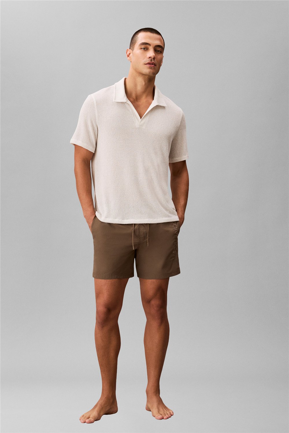 Calvin Klein Medium Drawstring Erkek Şort Mayo