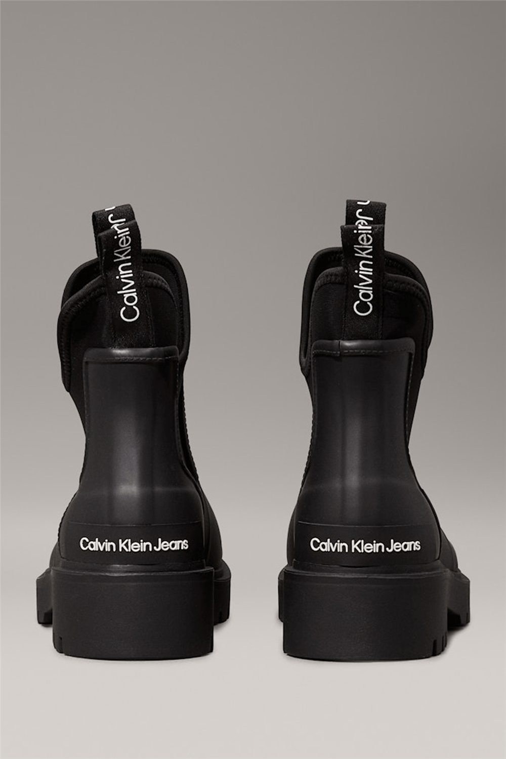 Calvin Klein Mid Rainboot Chelsea Kadın Bot Siyah