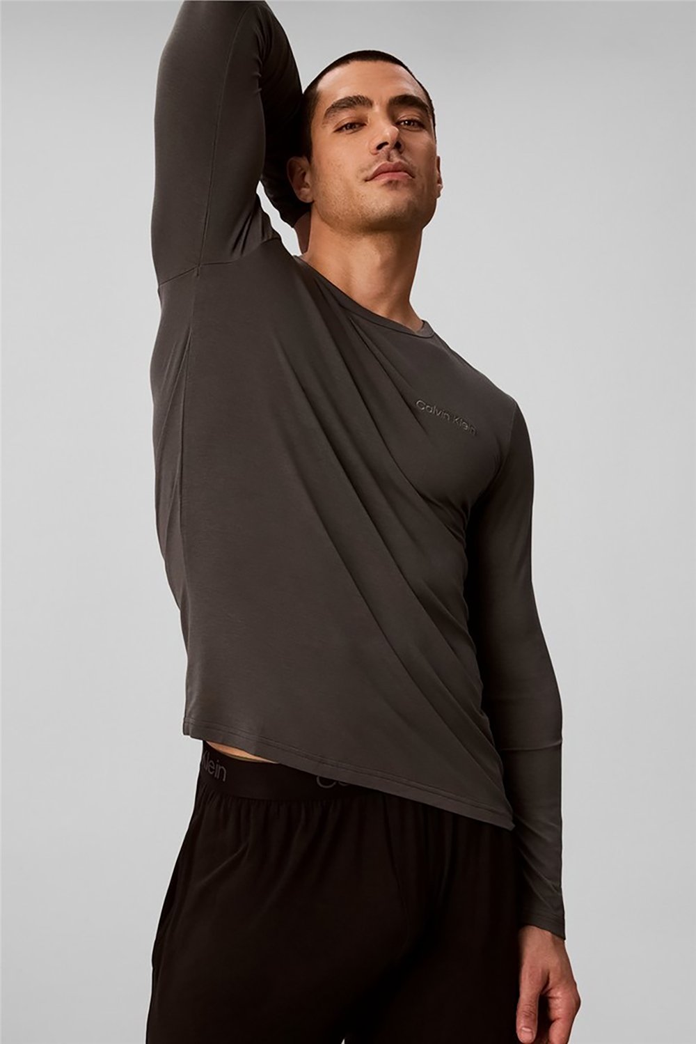 Calvin Klein Modal L/S Crew Neck Erkek Pijama Üstü