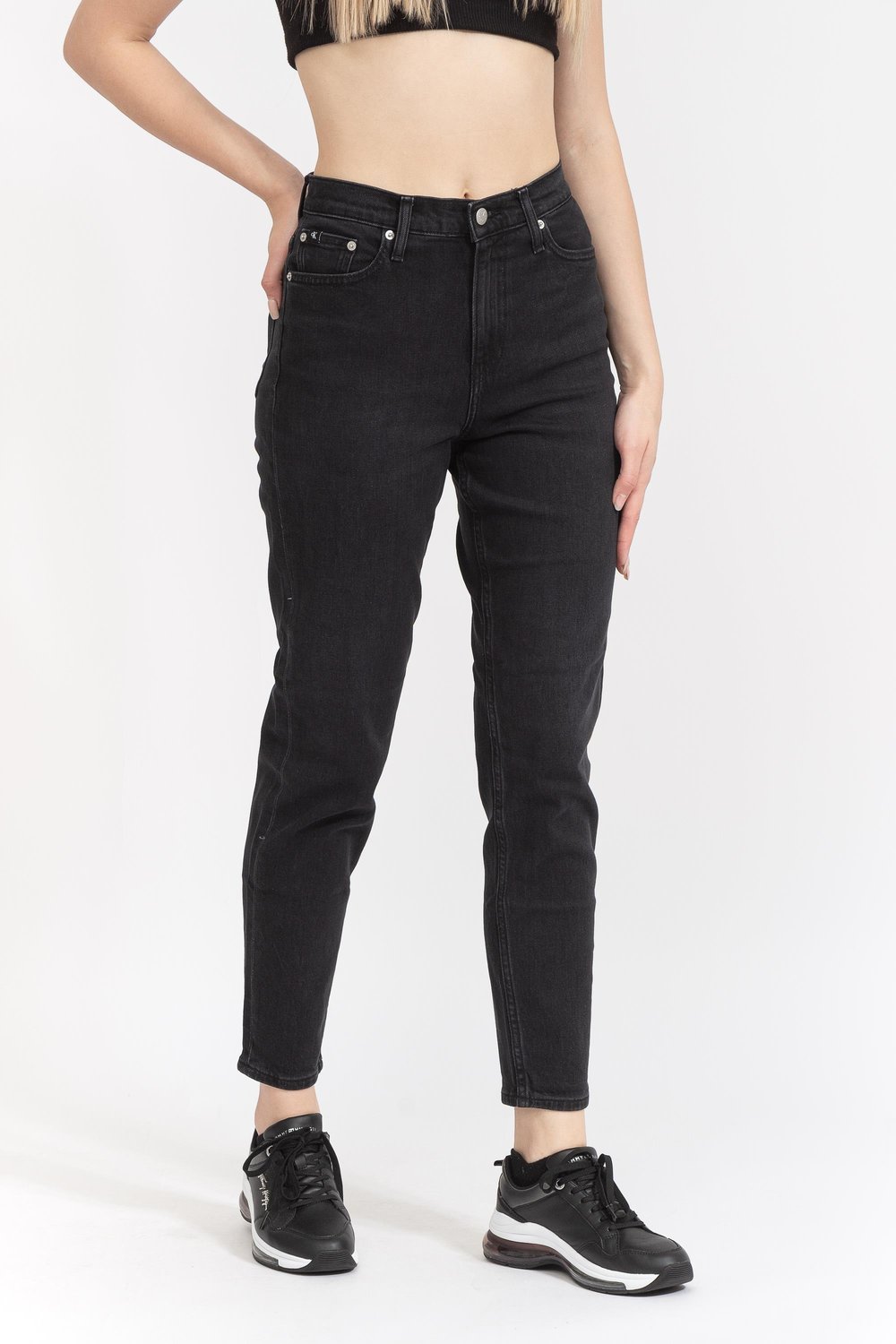Calvin Klein Mom Kadın Jean Pantolon Lacivert