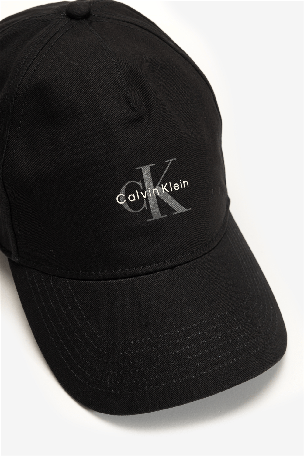 Calvin Klein Monologo Printed Bas Erkek Baseball Şapka Siyah