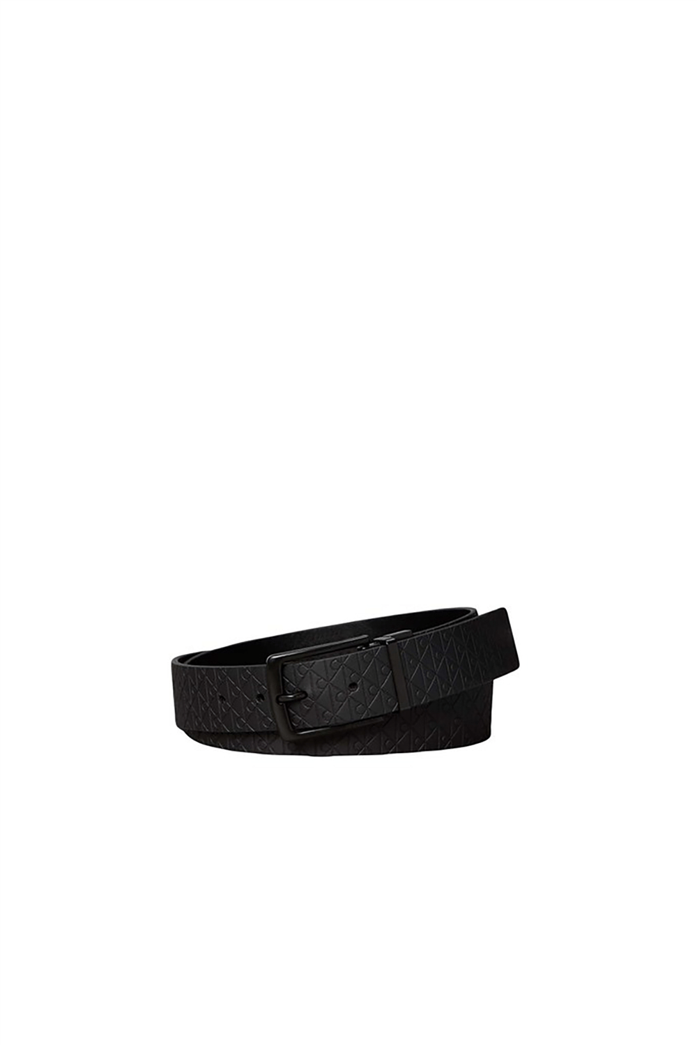 Calvin Klein Pin Buckle Rbr Aop 35Mm Adj/Rev Erkek Kemer Siyah