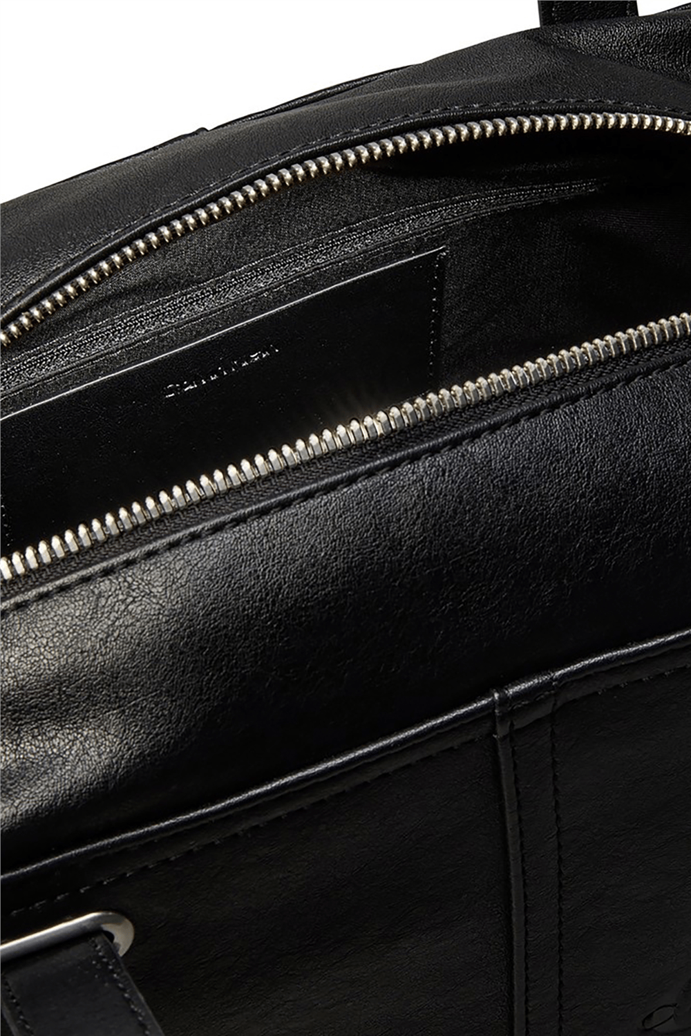 Calvin Klein Pockets Monologo Shoulder Bag Kadın Mini Omuz Çantası Siyah