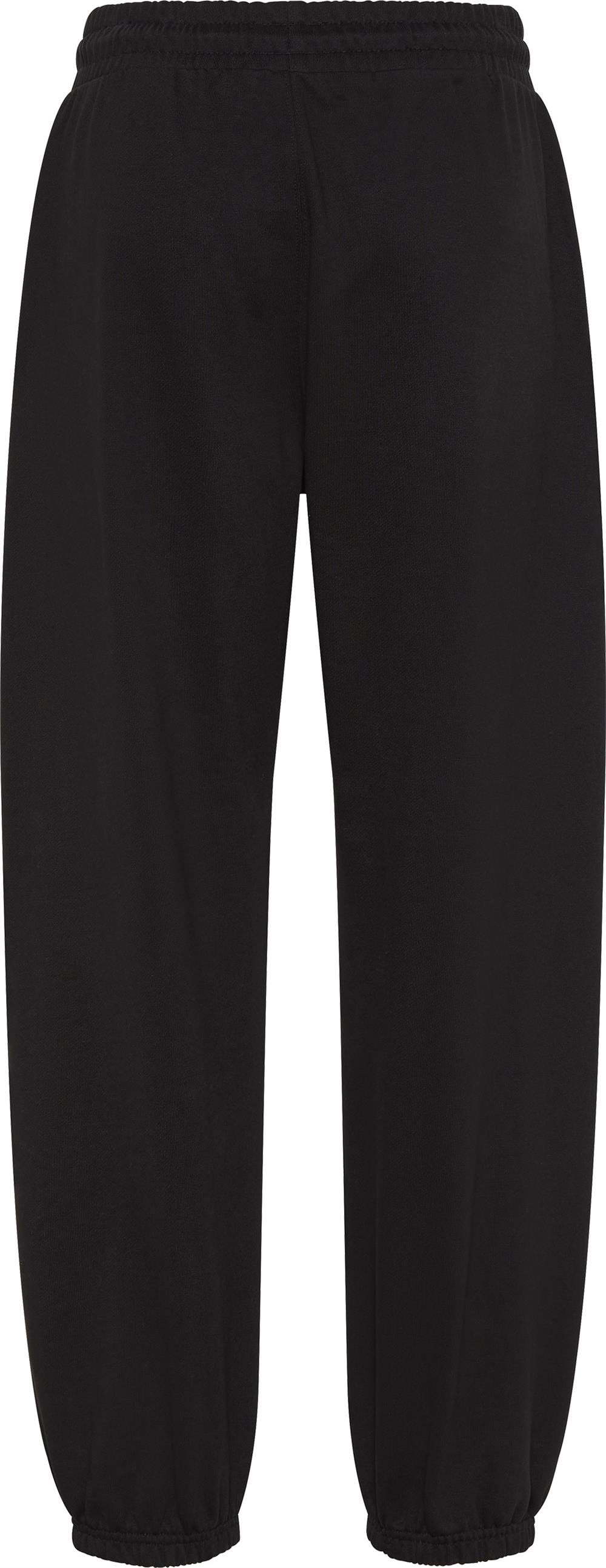 Calvin Klein Premium Terry Emblem Relaxed Jog Kadın Eşofman Altı Siyah