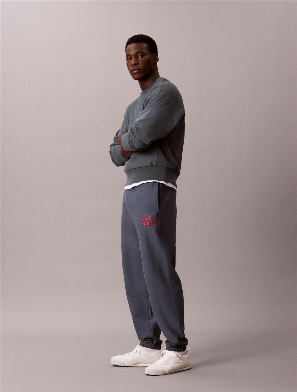 Calvin Klein Premium Terry Graphic Jogger Erkek Eşofman Altı