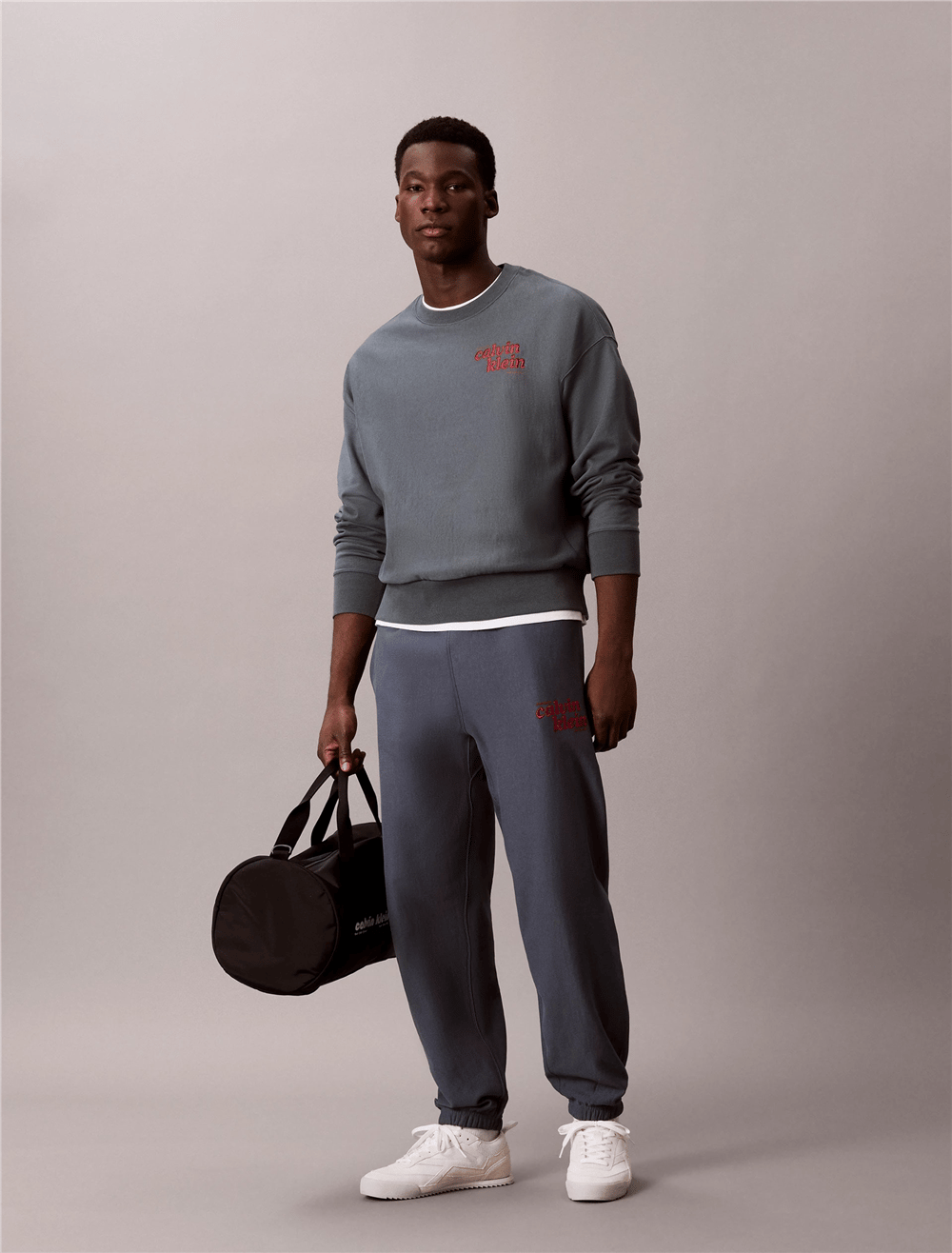 Calvin Klein Premium Terry Graphic Jogger Erkek Eşofman Altı