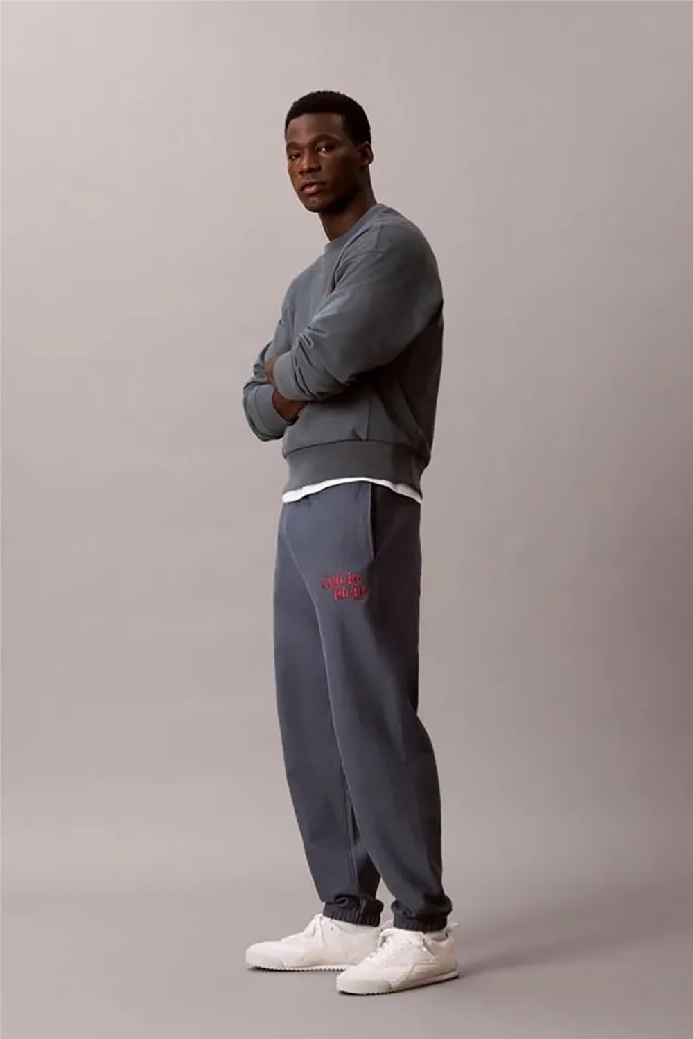Calvin Klein Premium Terry Graphic Jogger Erkek Eşofman Altı