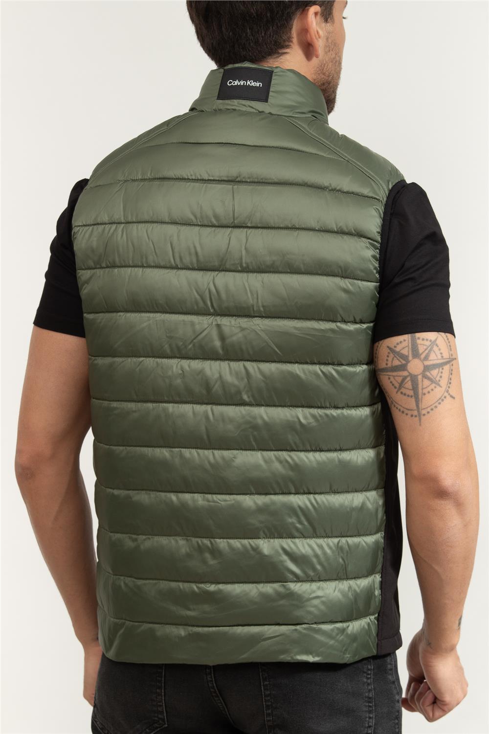 Calvin Klein Recycled Side Logo Erkek Yelek