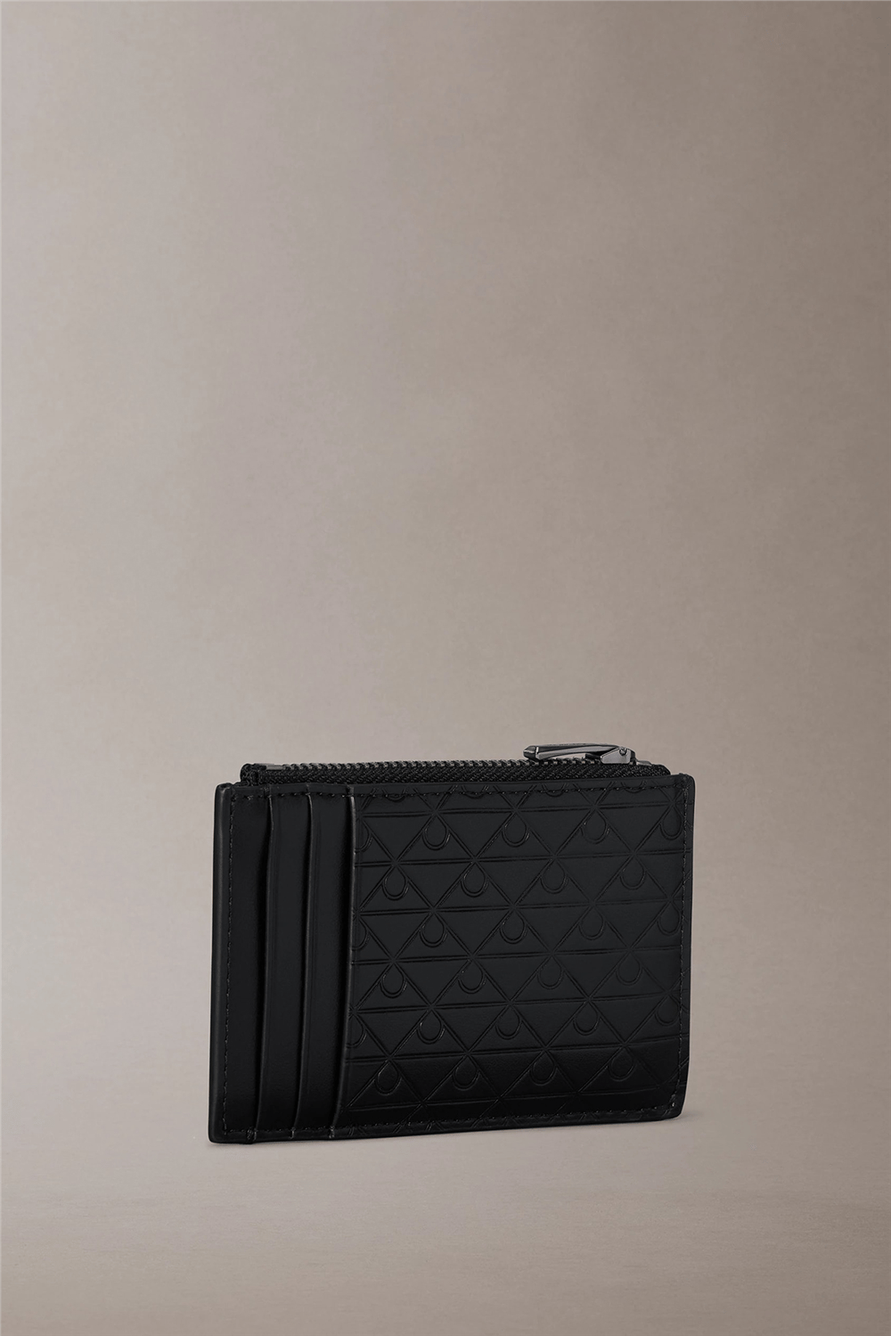 Calvin Klein Refined Emblem Mix N/S Zip Cardh Erkek Kartlık Siyah