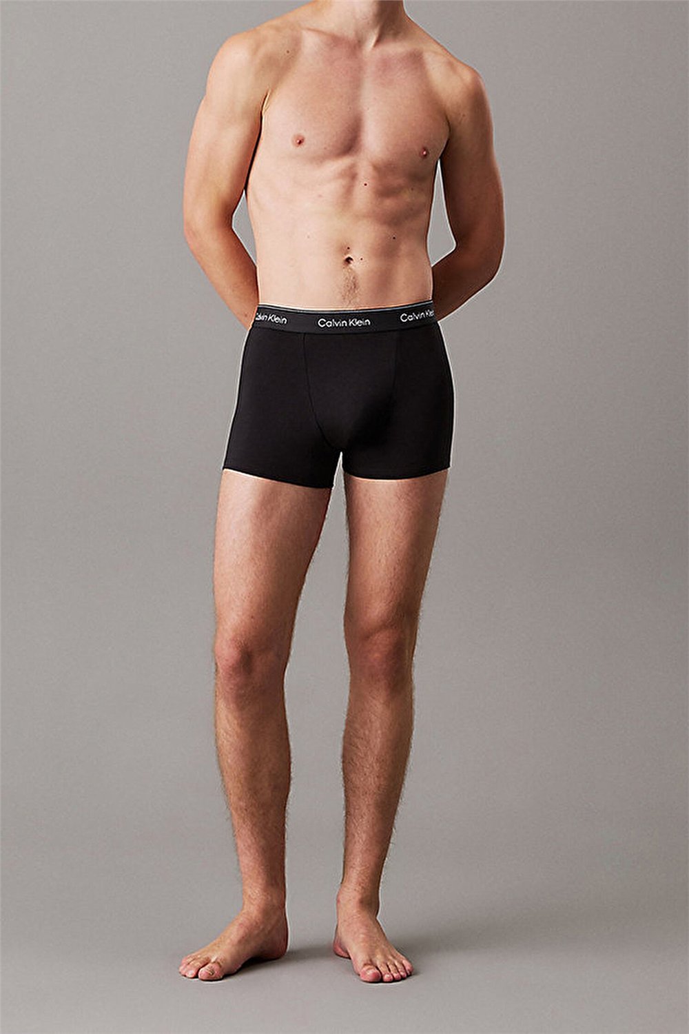 Calvin Klein Relaxed Fit Trunk 3PK Erkek 3lü Boxer Siyah