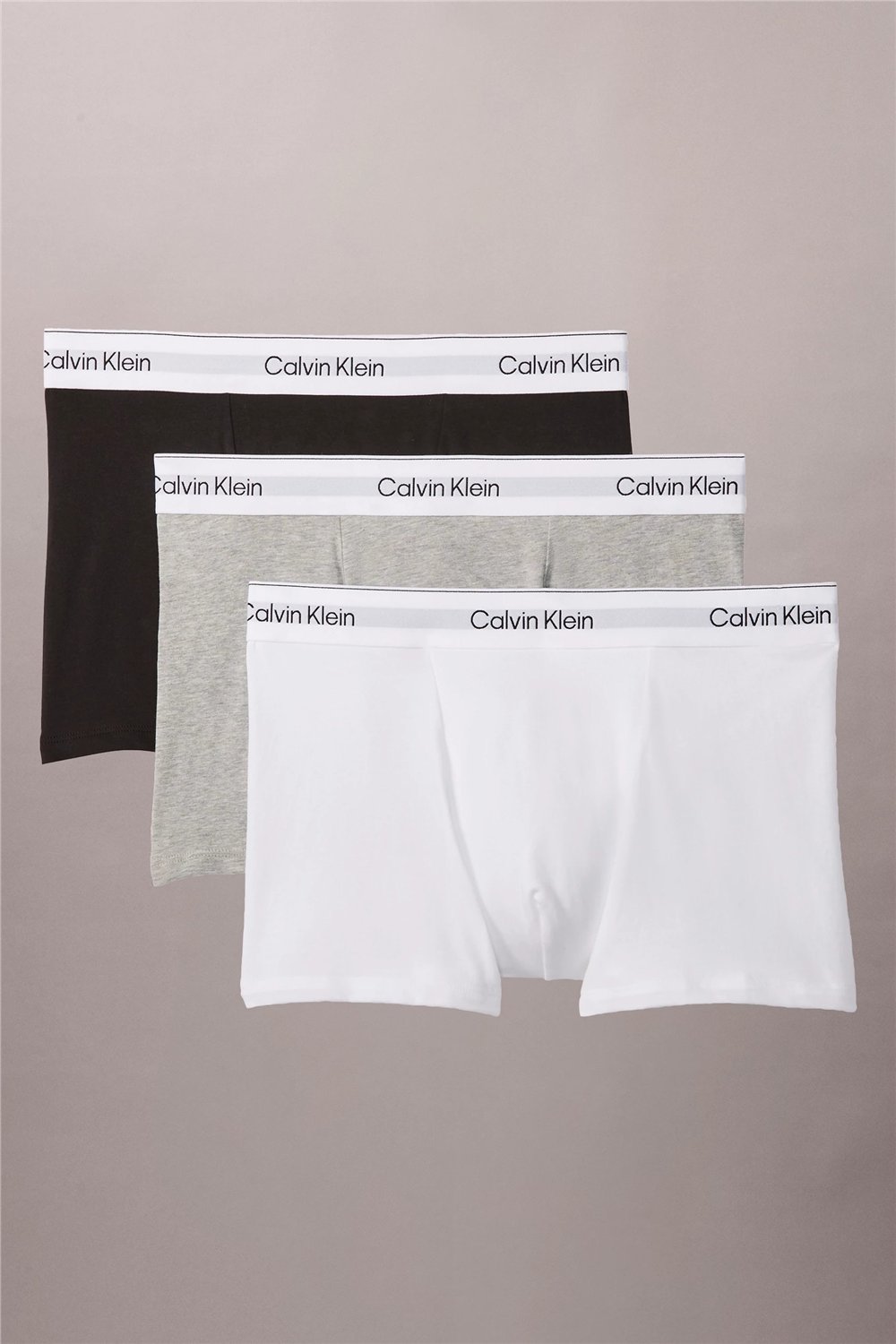 Calvin Klein Relaxed Fit Trunk 3PK Erkek 3lü Boxer Çok Renkli