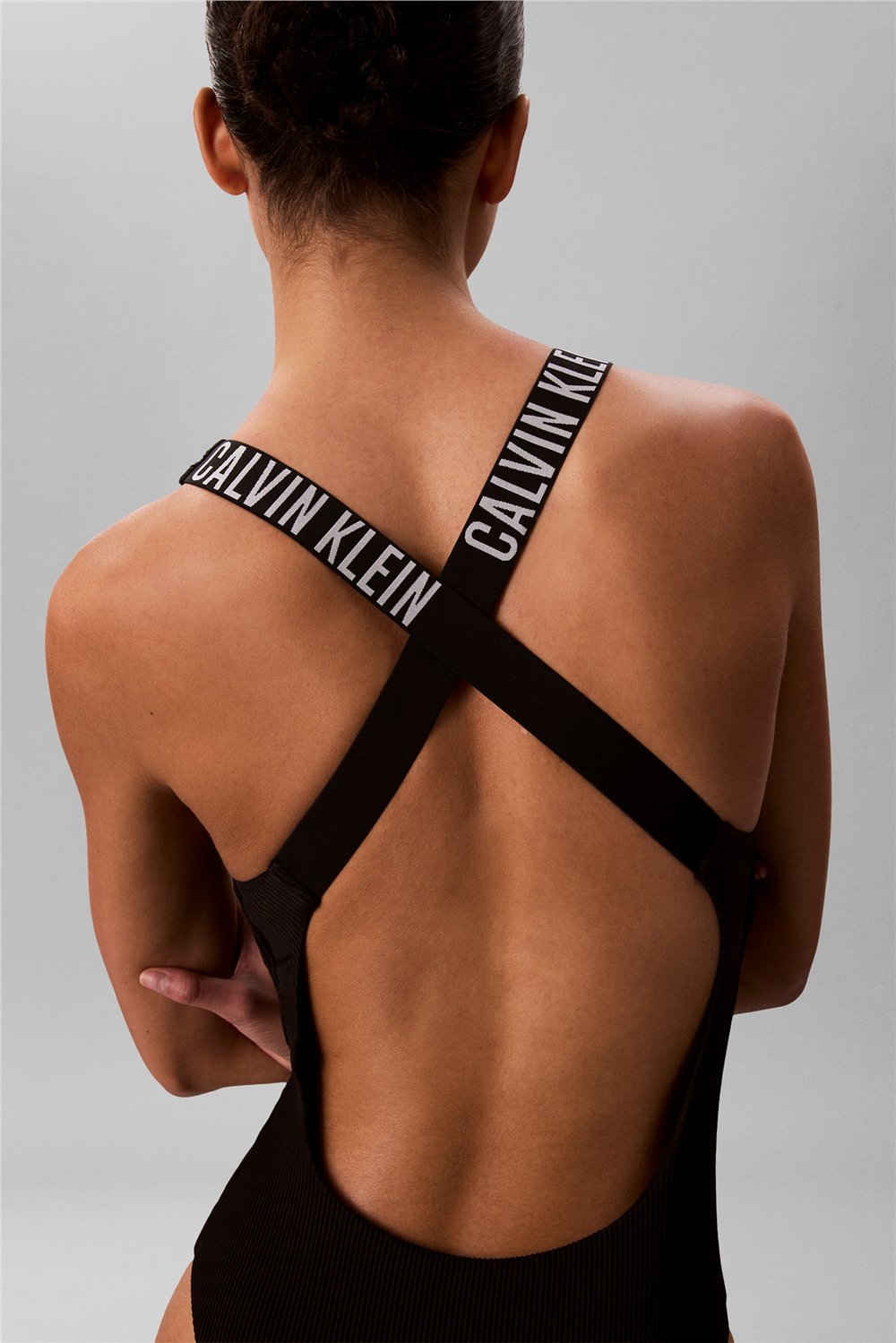 Calvin Klein Scoop Back Kadın Mayo